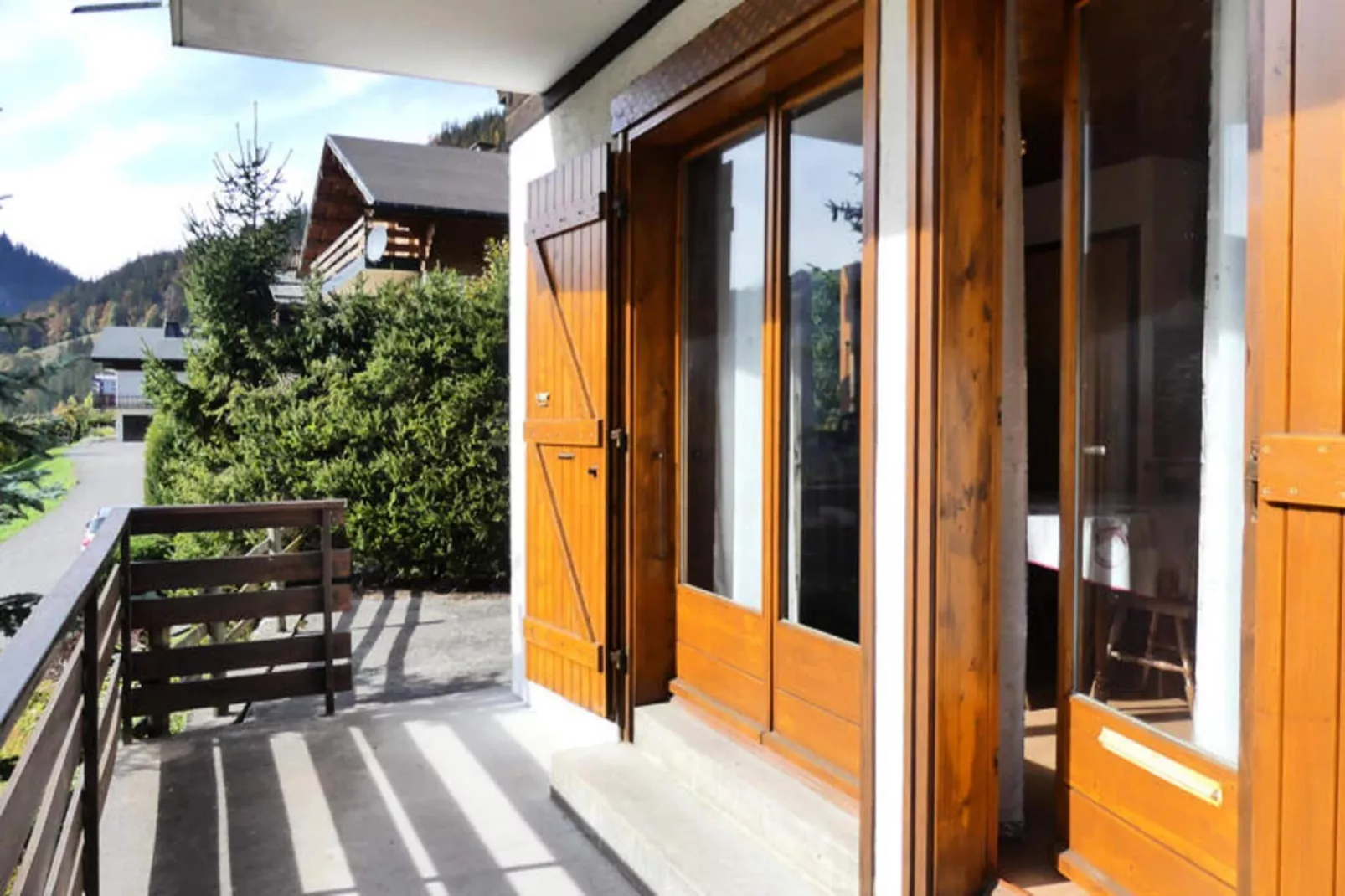 Chalets à La Clusaz-Terrasse / balcon