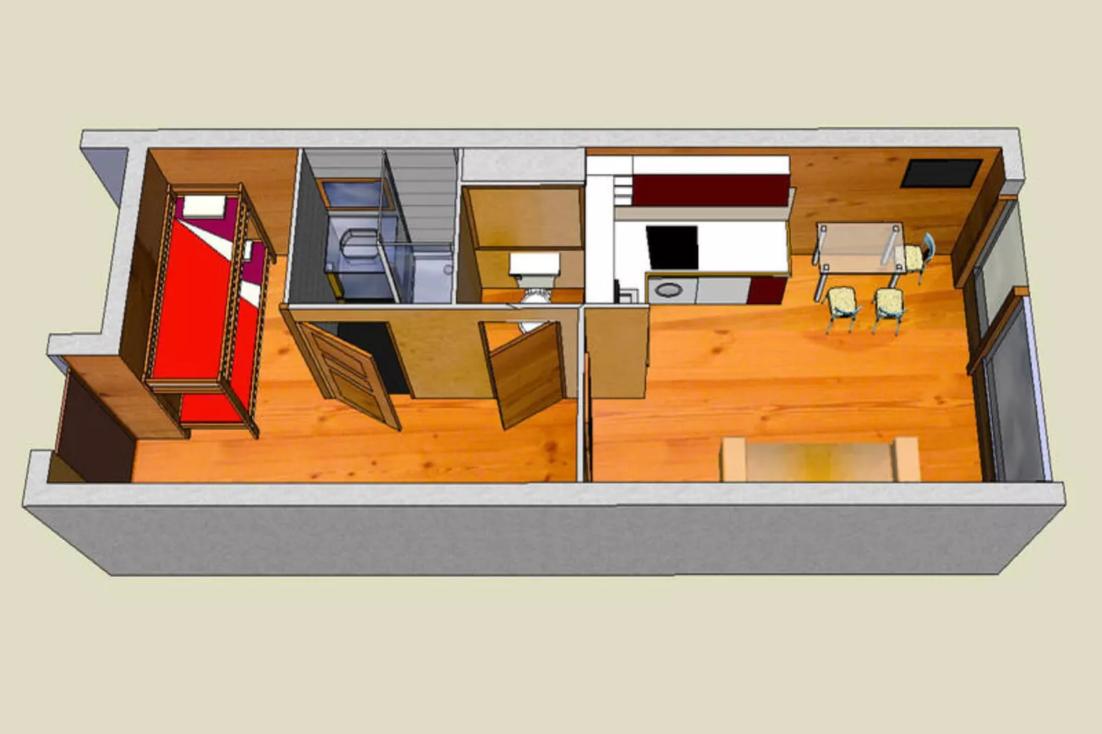 Studio à La Clusaz-Areas within 1km in summer