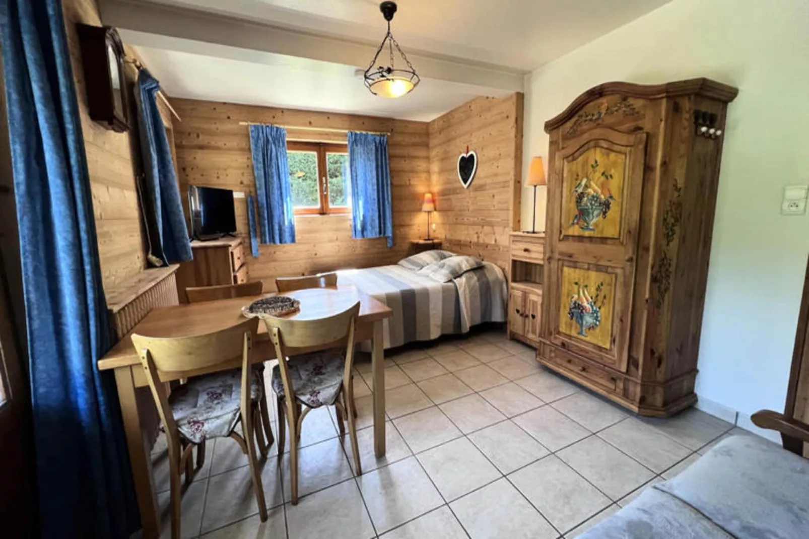 Studio à La Clusaz-Bedroom