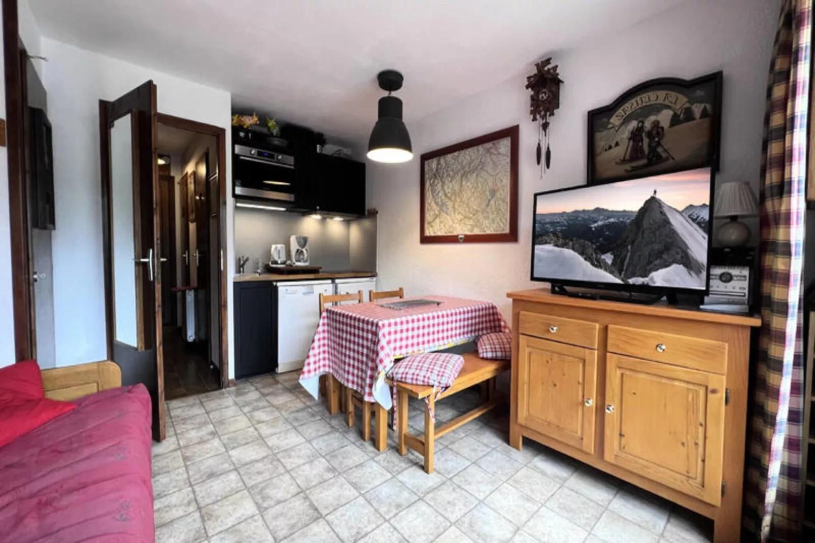 Studio à La Clusaz-Wohnzimmer