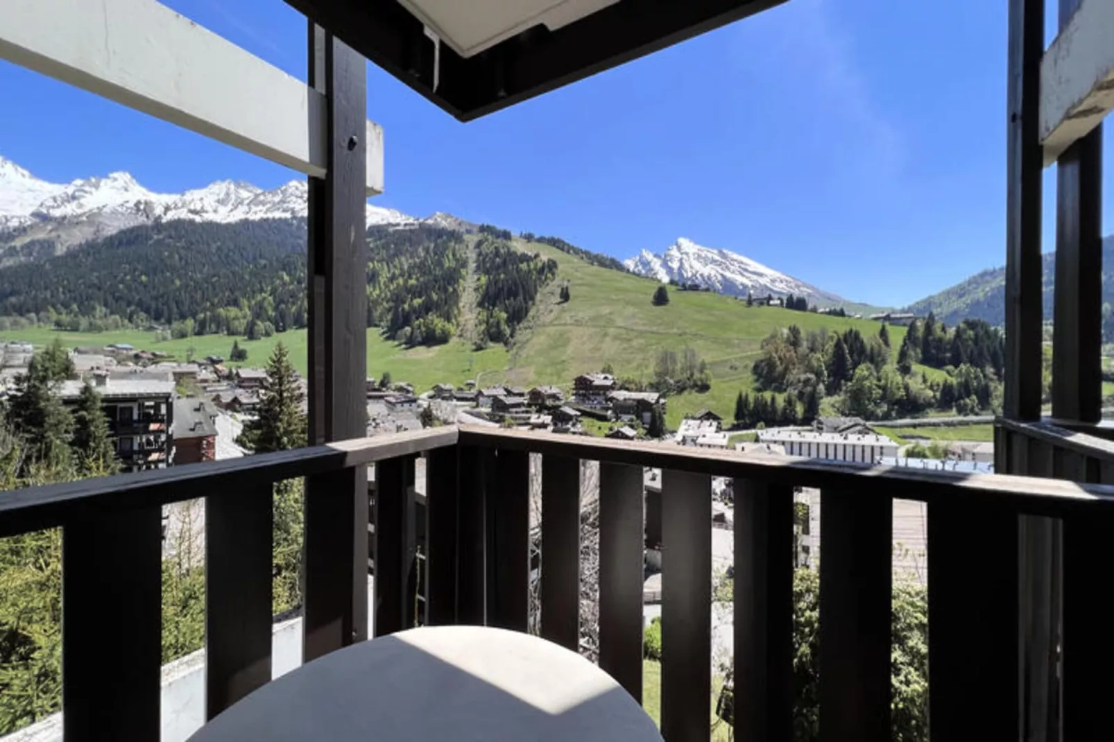 Studio à La Clusaz-Terrasse / balcon