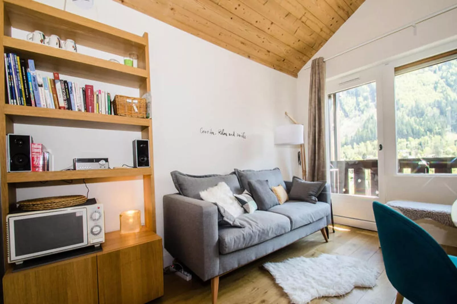 Résidence Les Deux Chamois-Living room