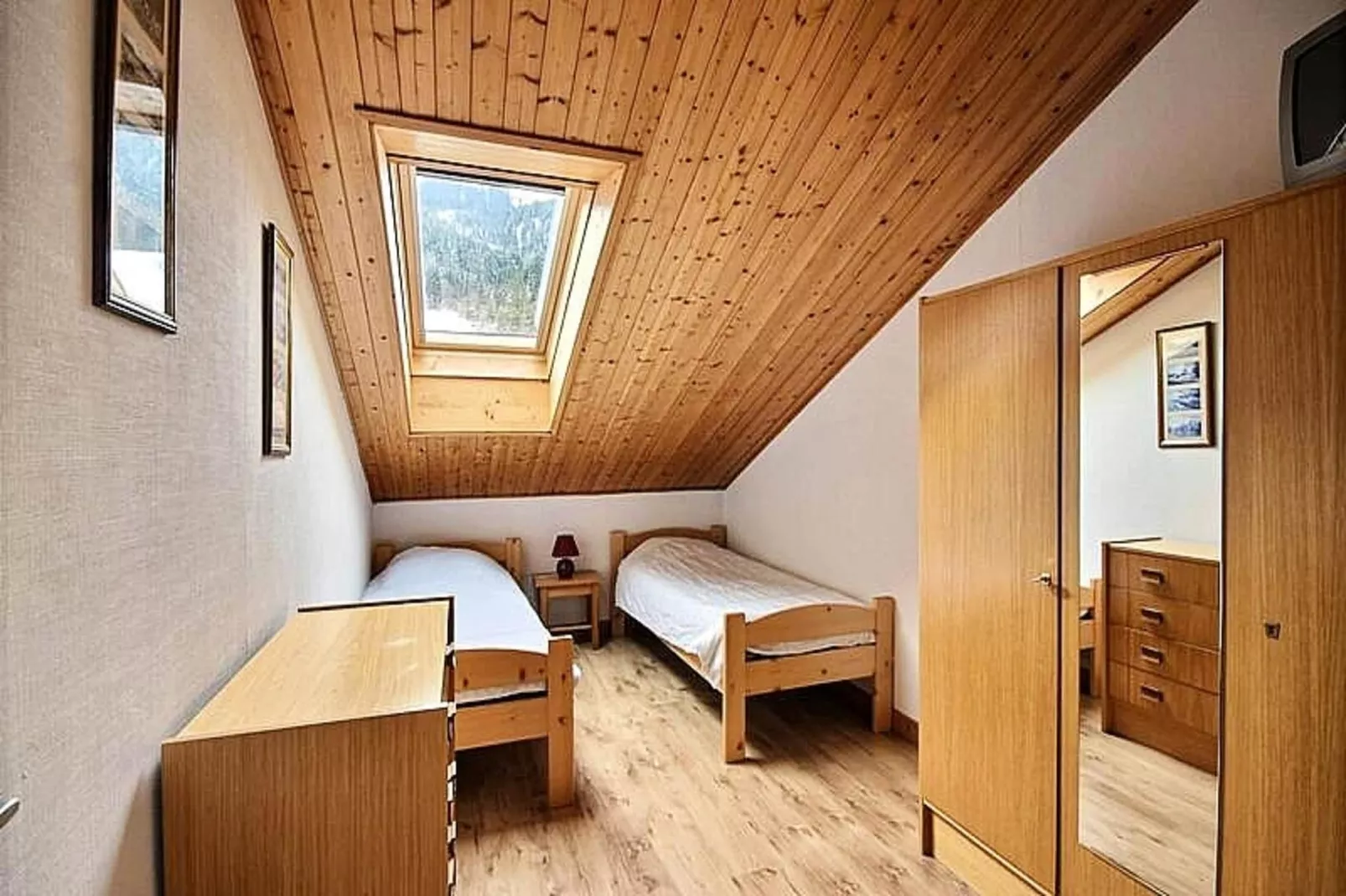 Appartements à Saint Jean d'Aulps-Schlafzimmer