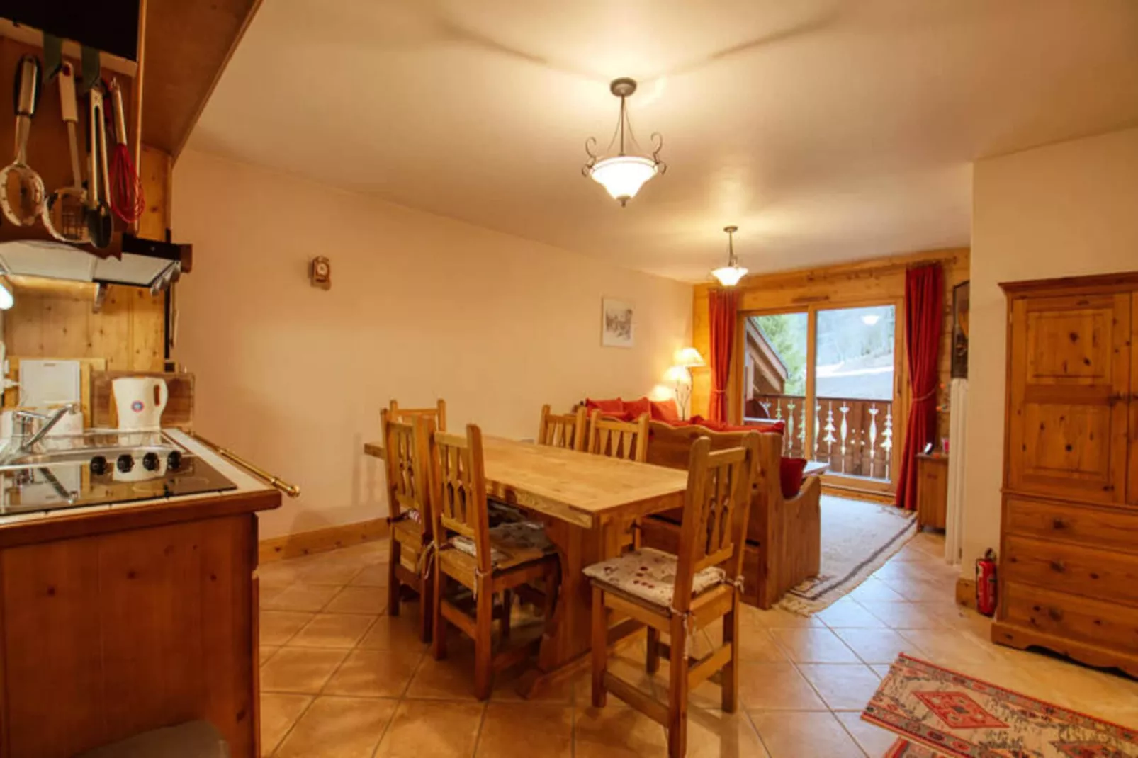 Résidence Refuge De L'alpage Bat E-Kitchen