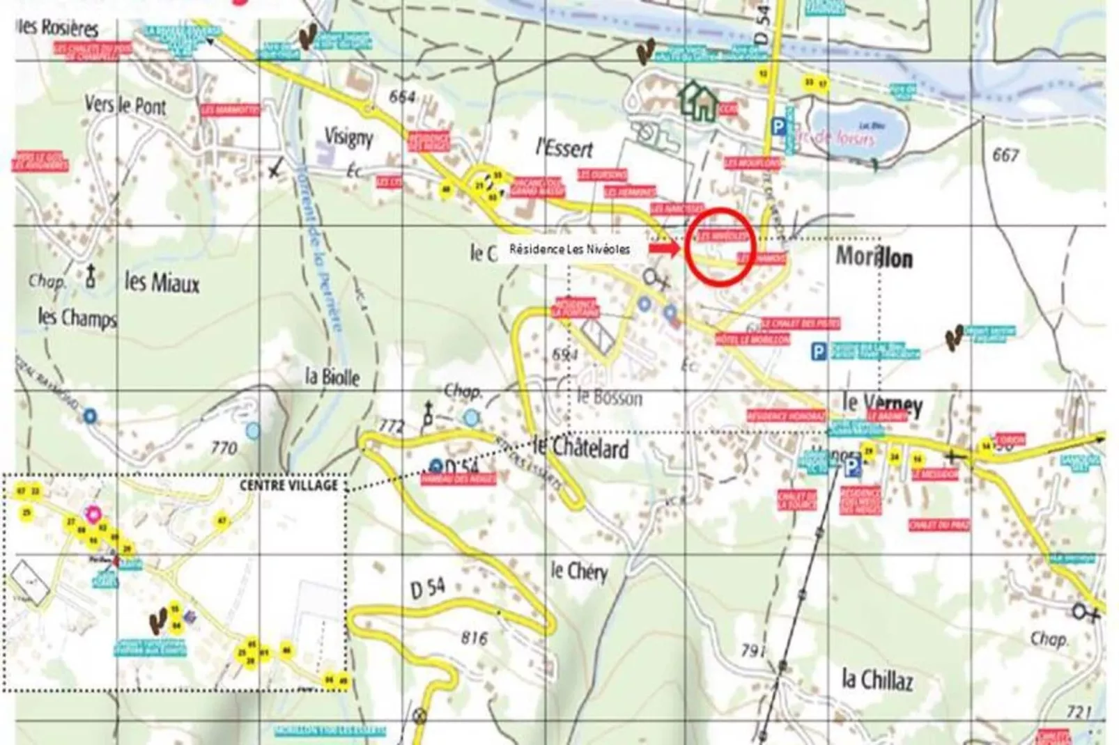 Résidence Niveoles Bat C-Bedroom