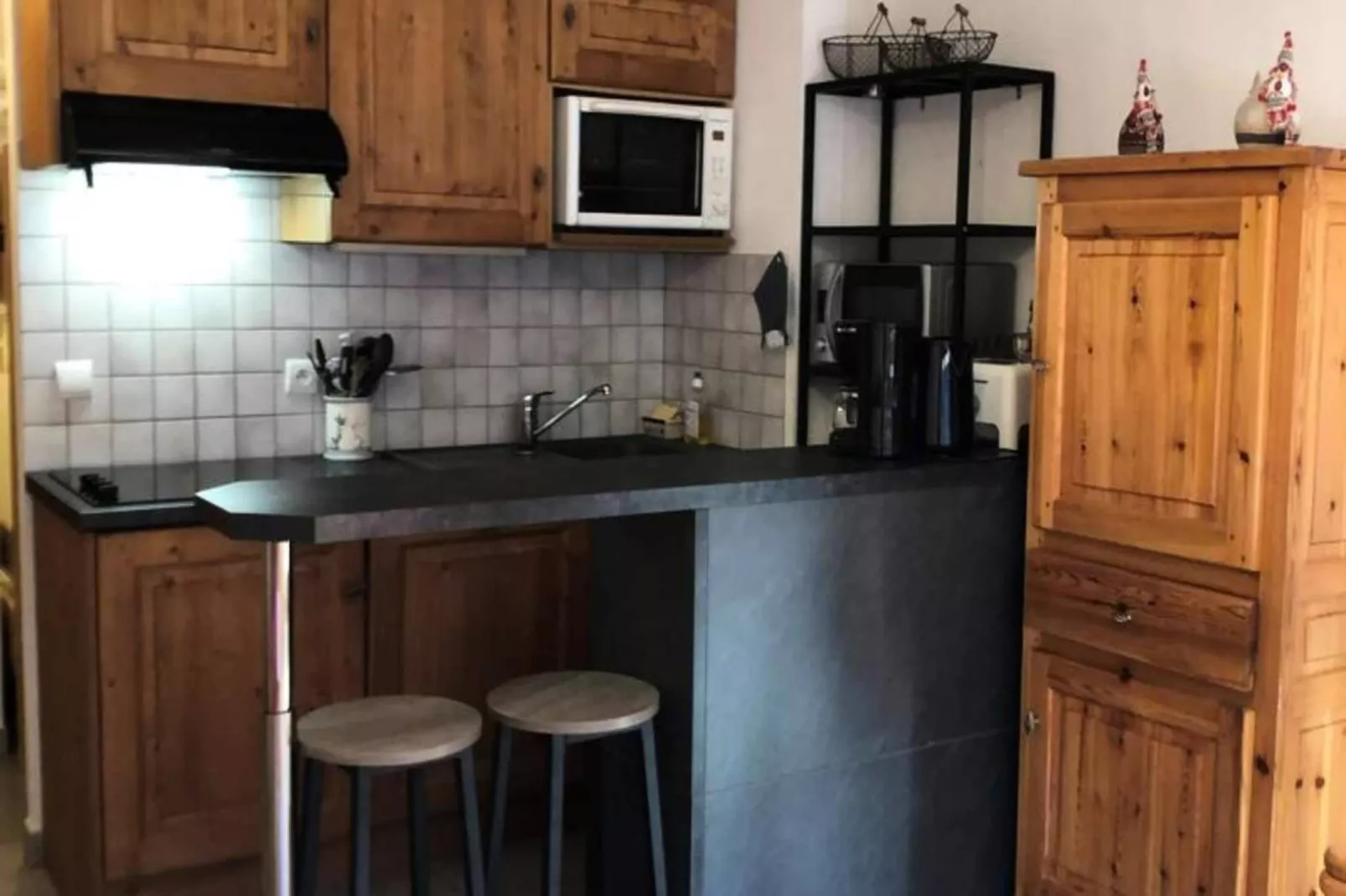 Résidence Grandes Alpes B-Außenbereich Winter