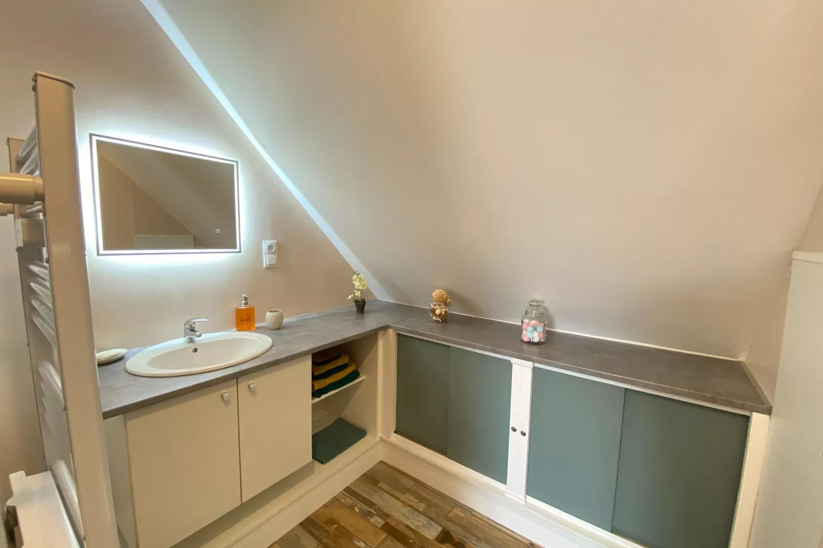 Holiday home Barneville-Carteret-Salle de bain