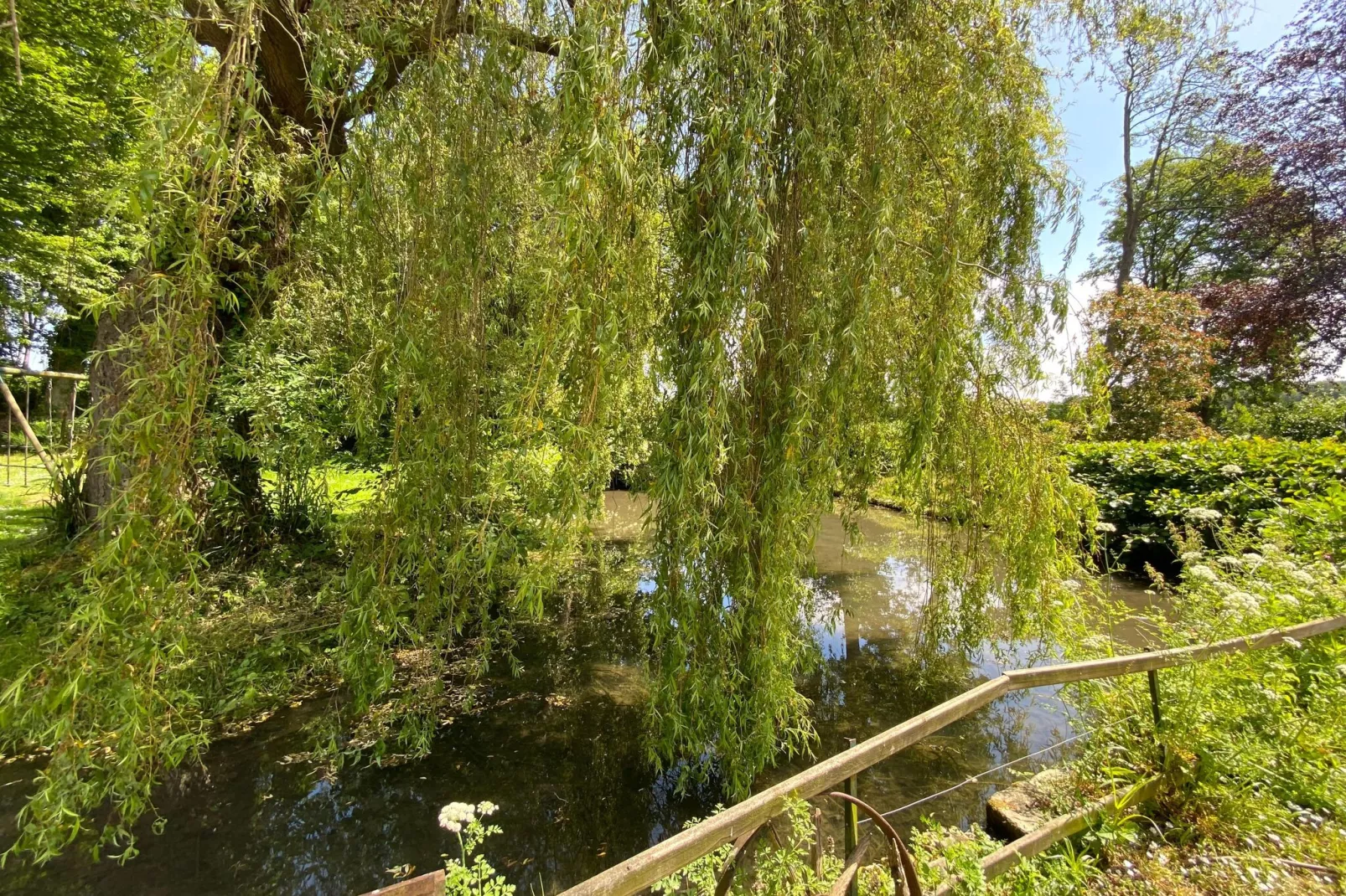 Semi-detached house St Sauveur-le-Vicomte--Gardens summer