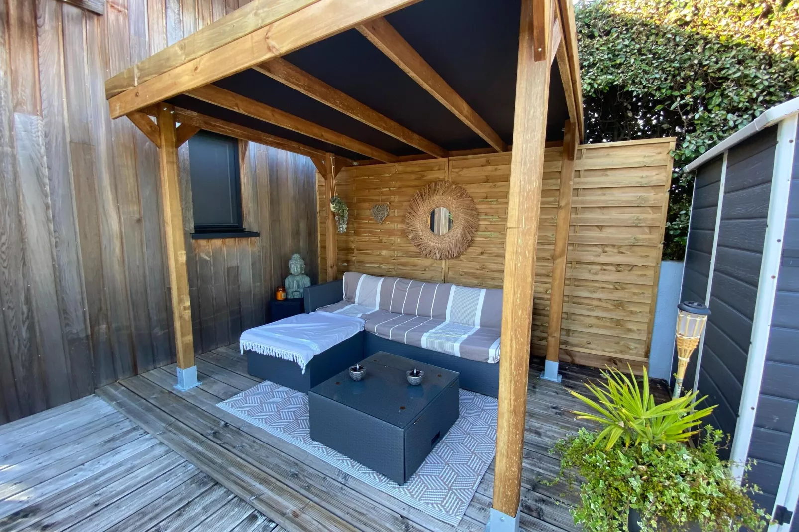 Holiday home Néville-sur-Mer-Balcon-terrasse