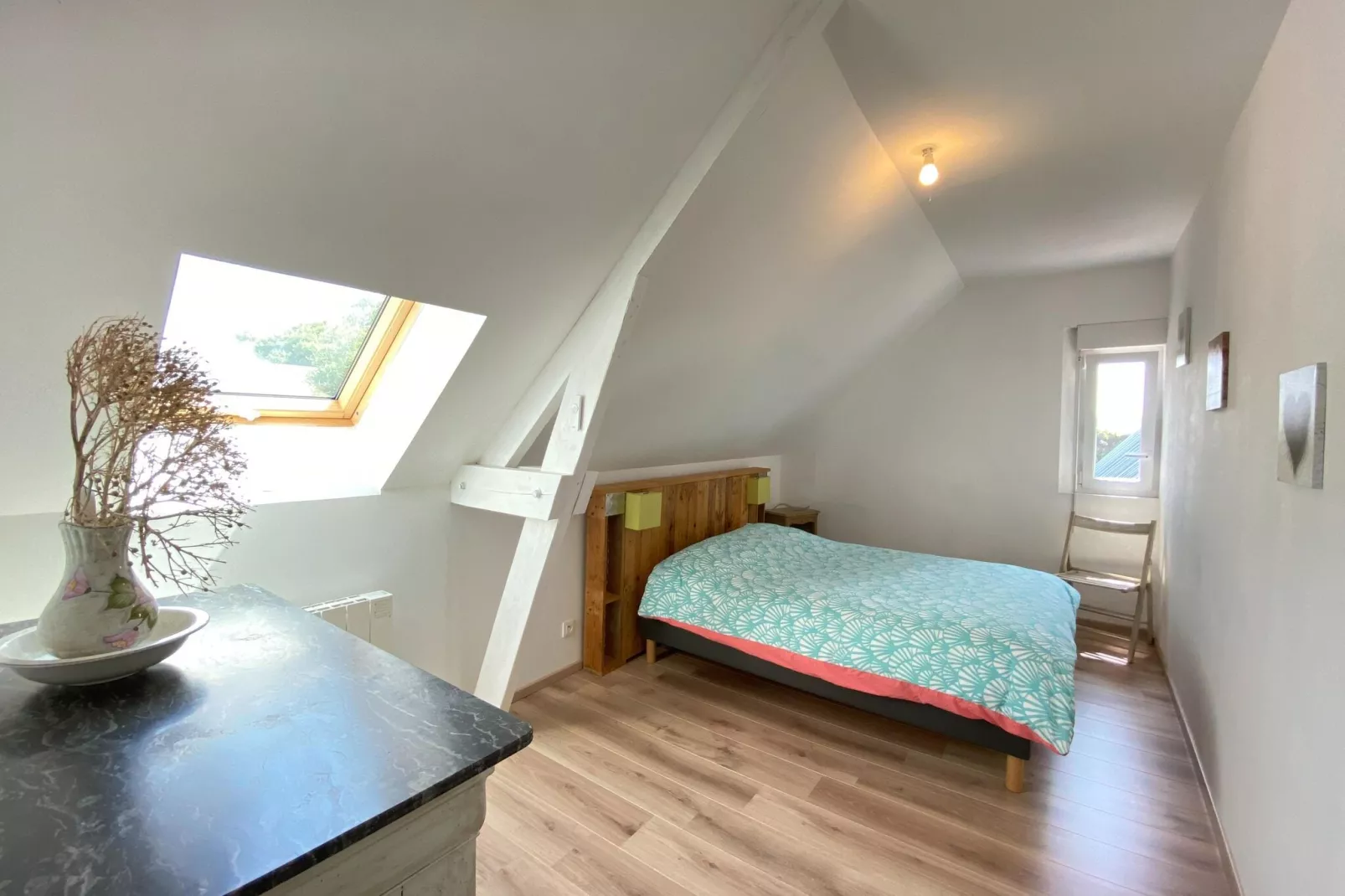 Semi-detached house Lanchères-Bedroom