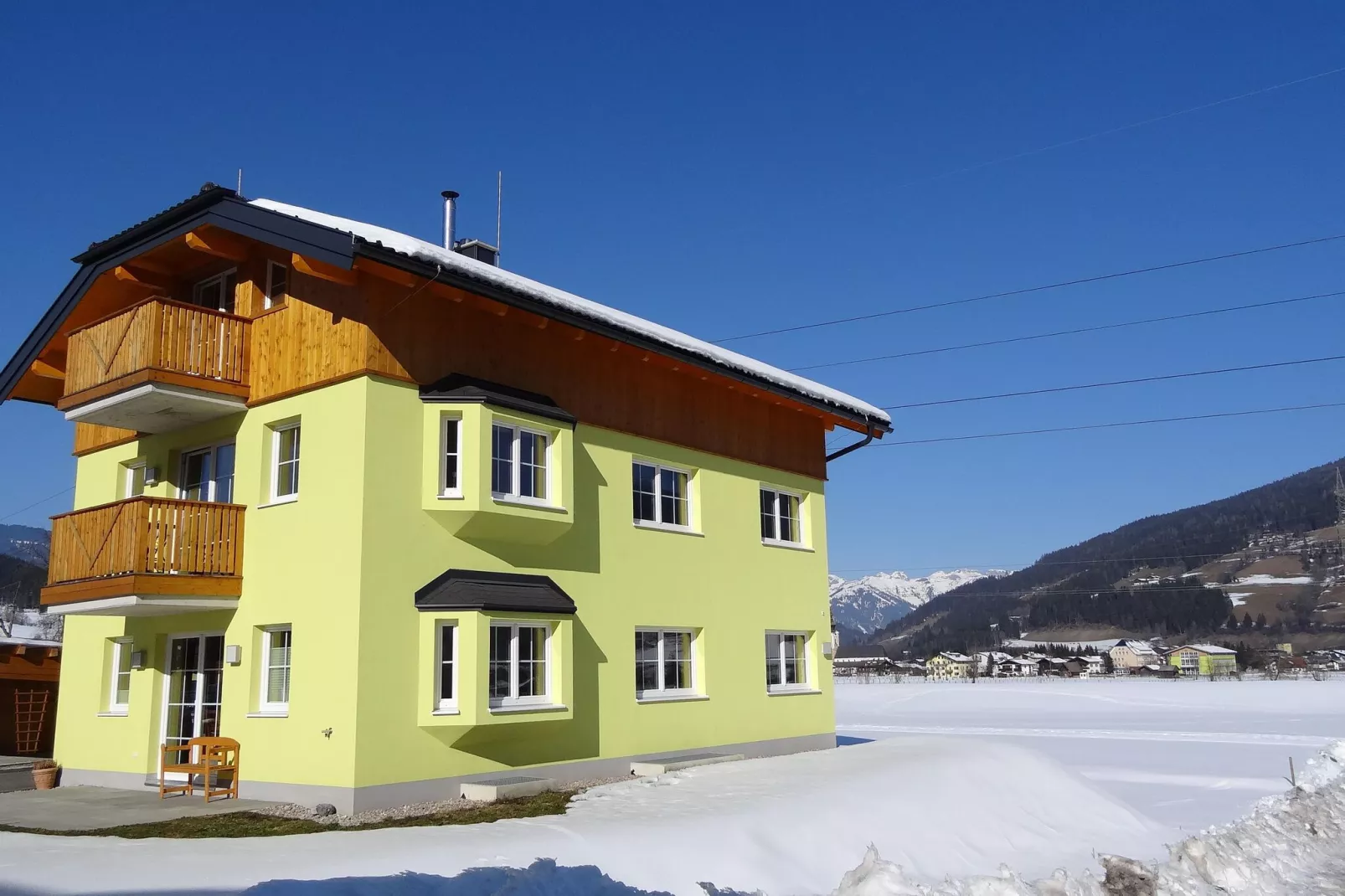 Villa Constanze - Appartement-Exterior winter