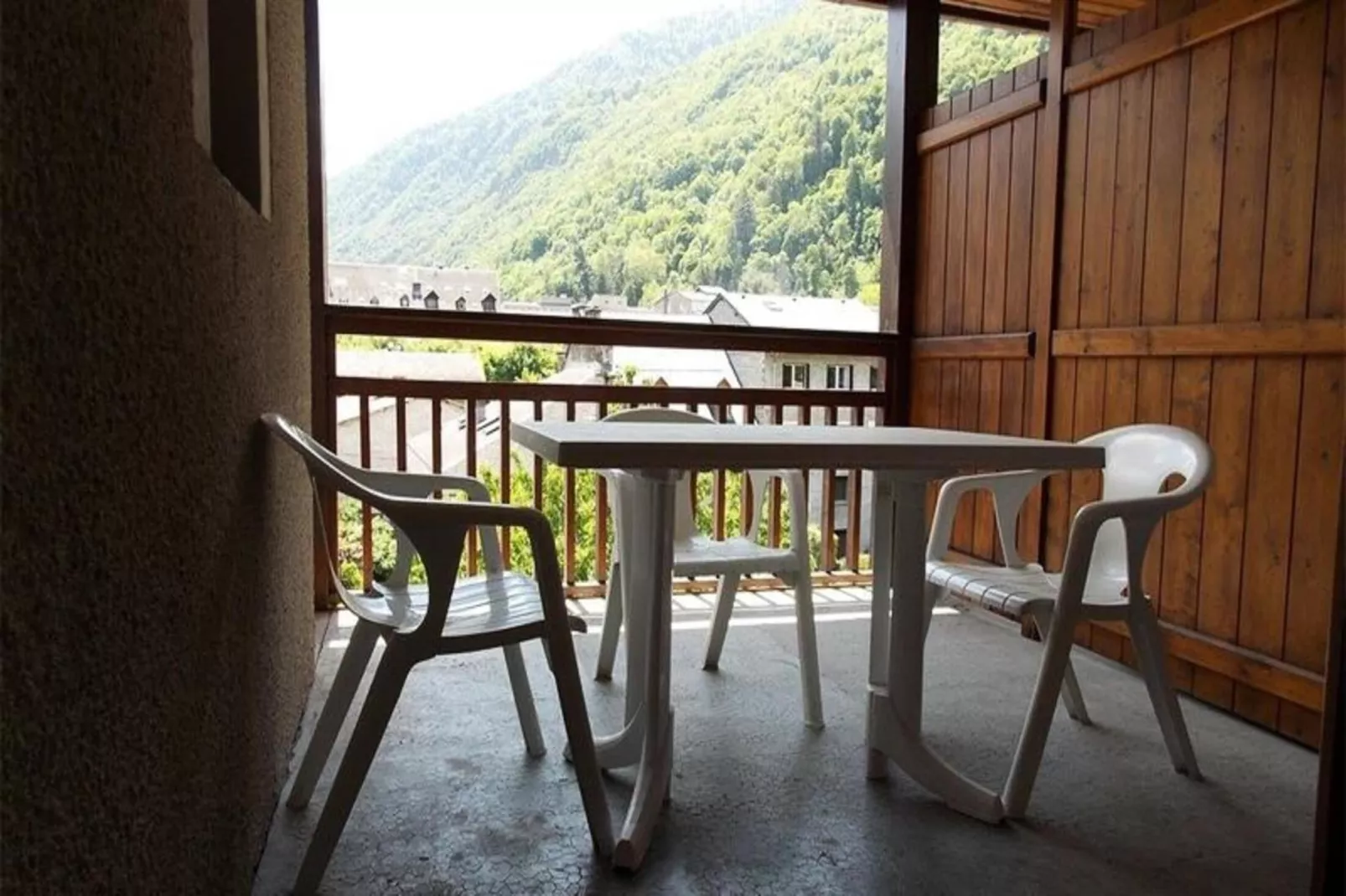 Résidence Sentein-Terrasse/Balkon