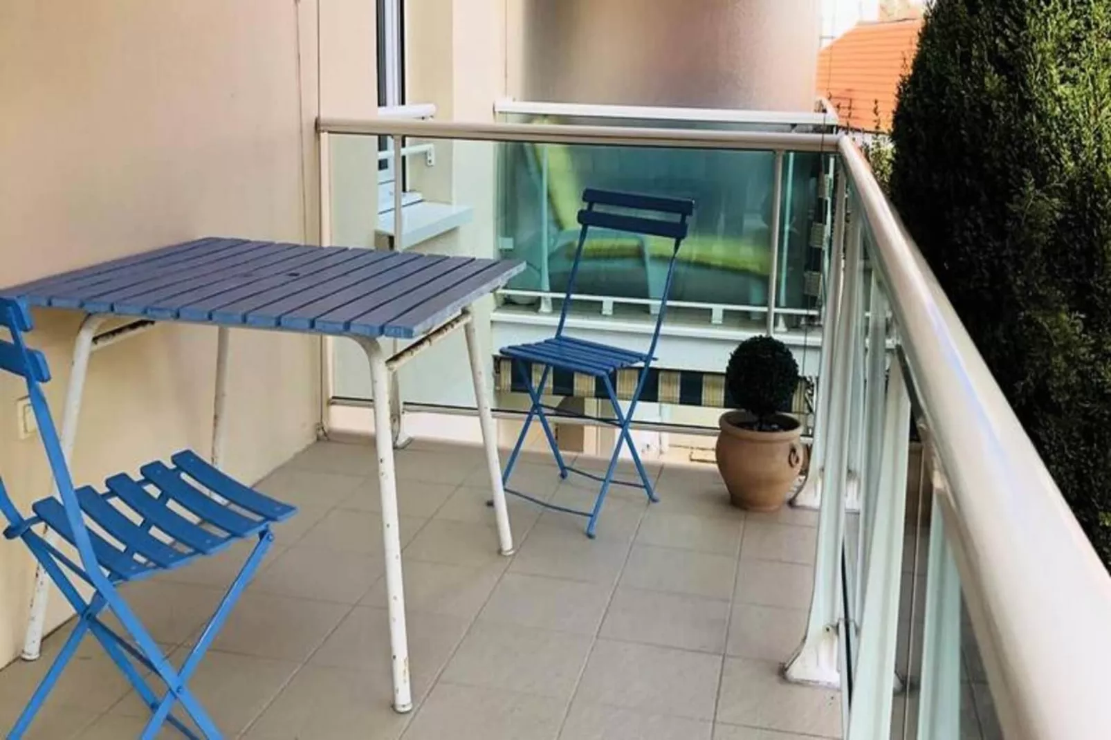 Résidence L'orangeraie-Terrasse / balcon