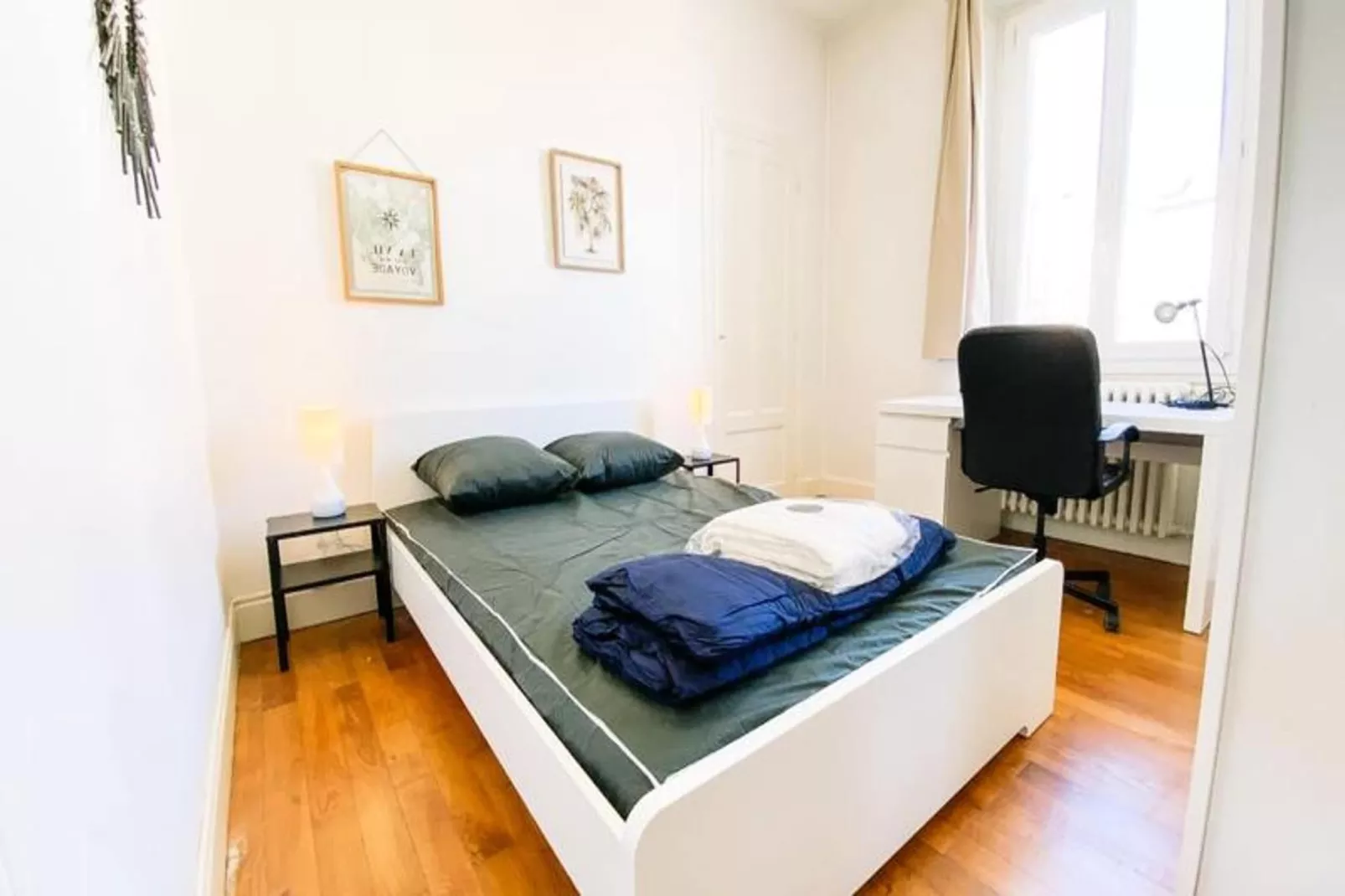 Le Berri'appart | T3 Tout &eacute;quip&eacute; | Tramway, Gare 🚡-Bedroom