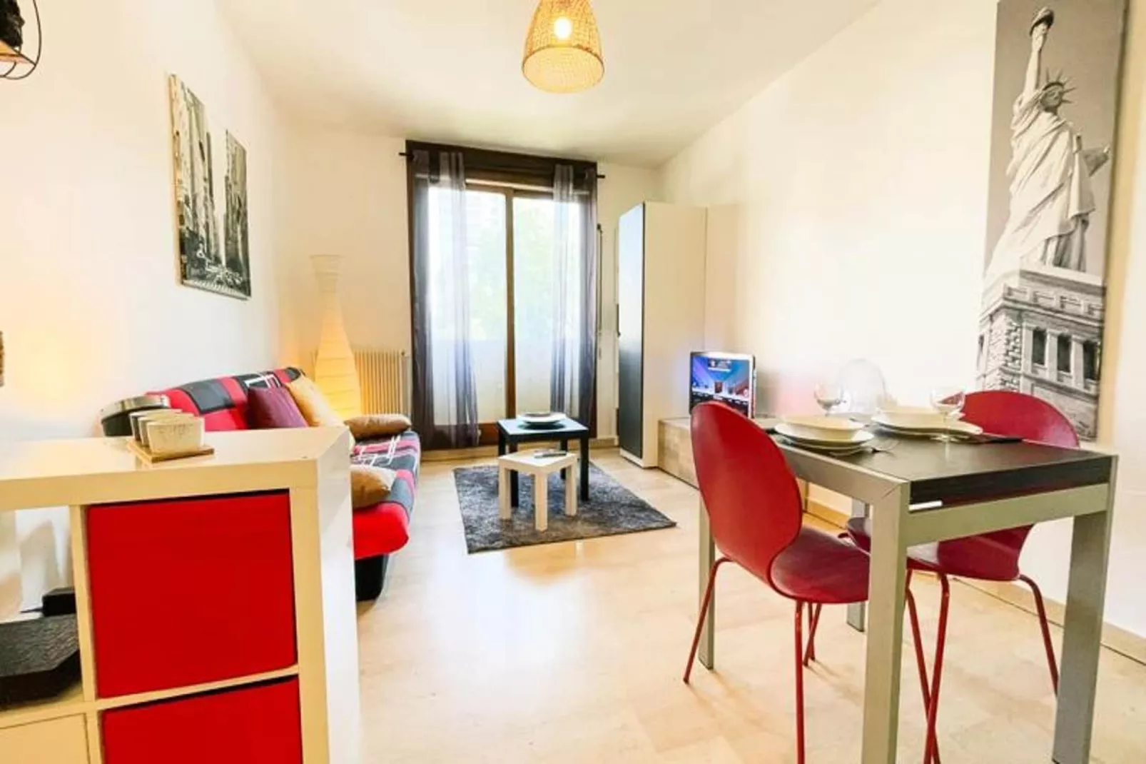 La Pause Grenobloise  - Studio - Balcon-Esszimmer