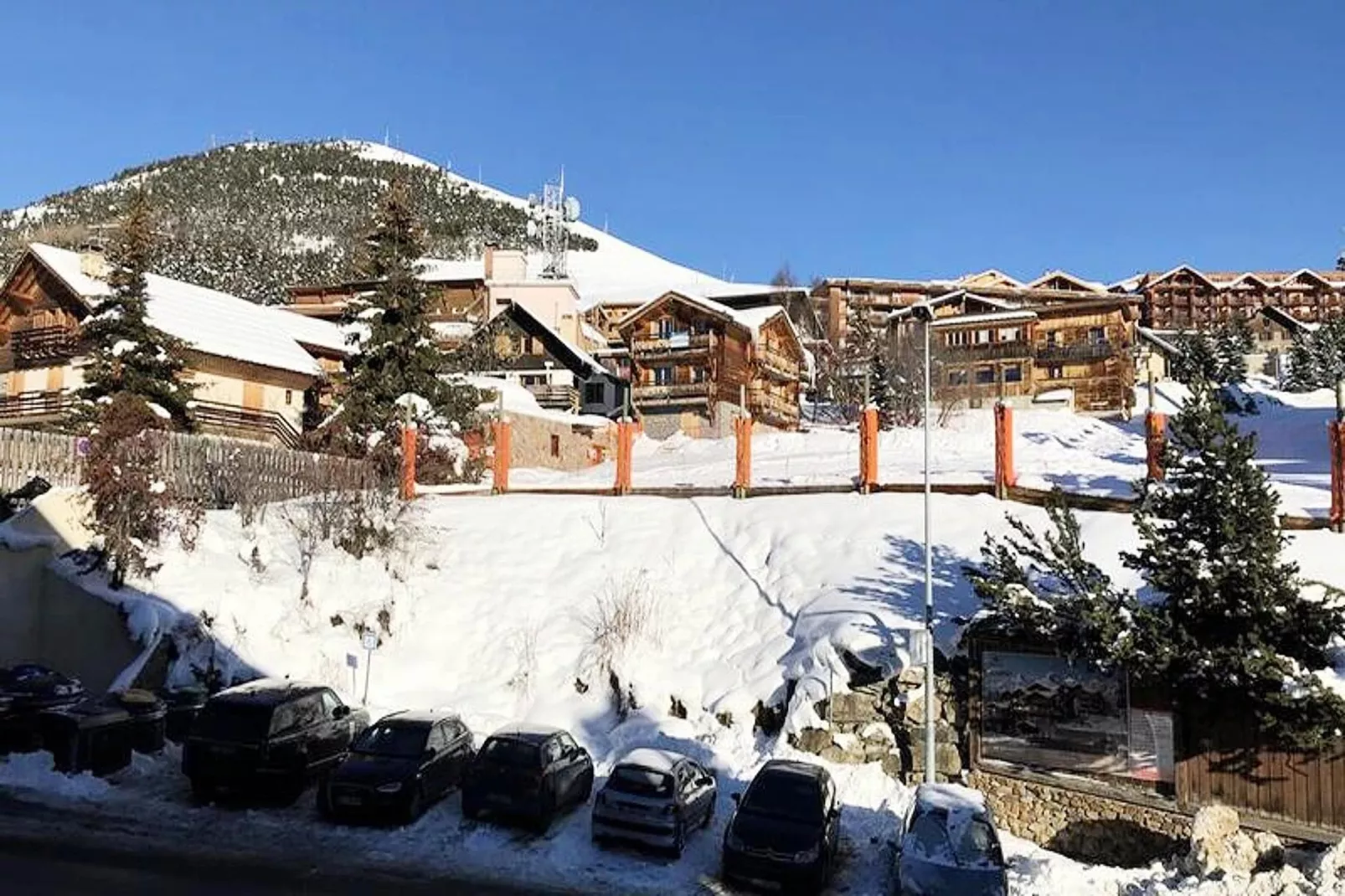 Résidence Maison De L'alpe-Vue d'hiver