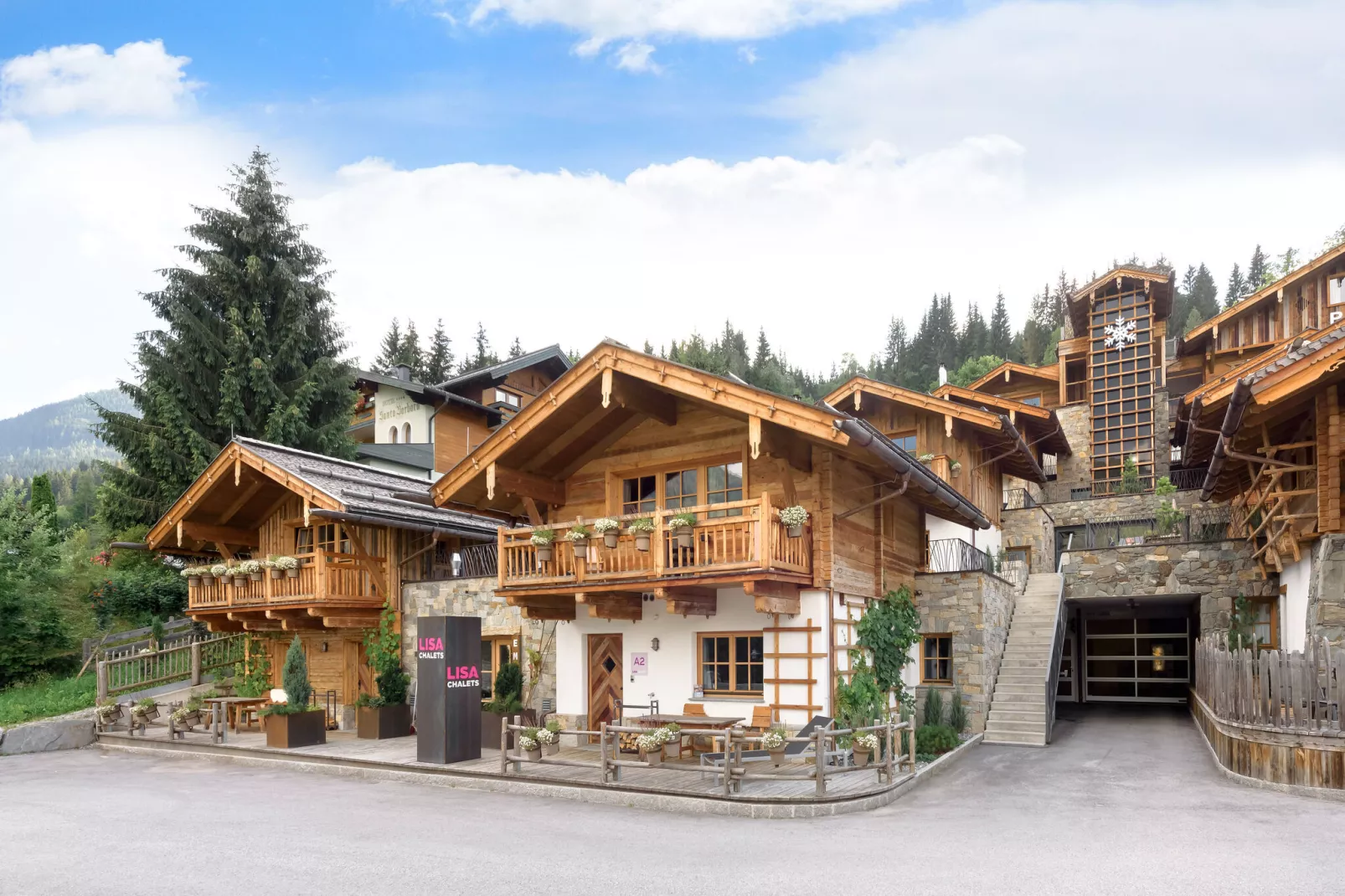 Lisa Chalets 6 Personen-Exterior summer