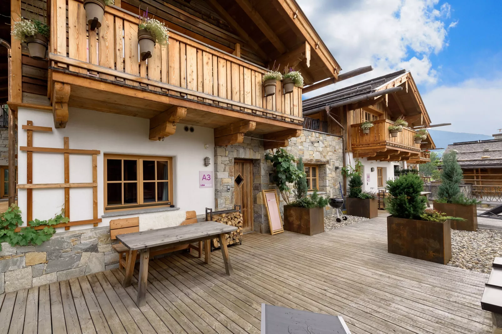 Lisa Chalets 6 Personen-Exterior summer