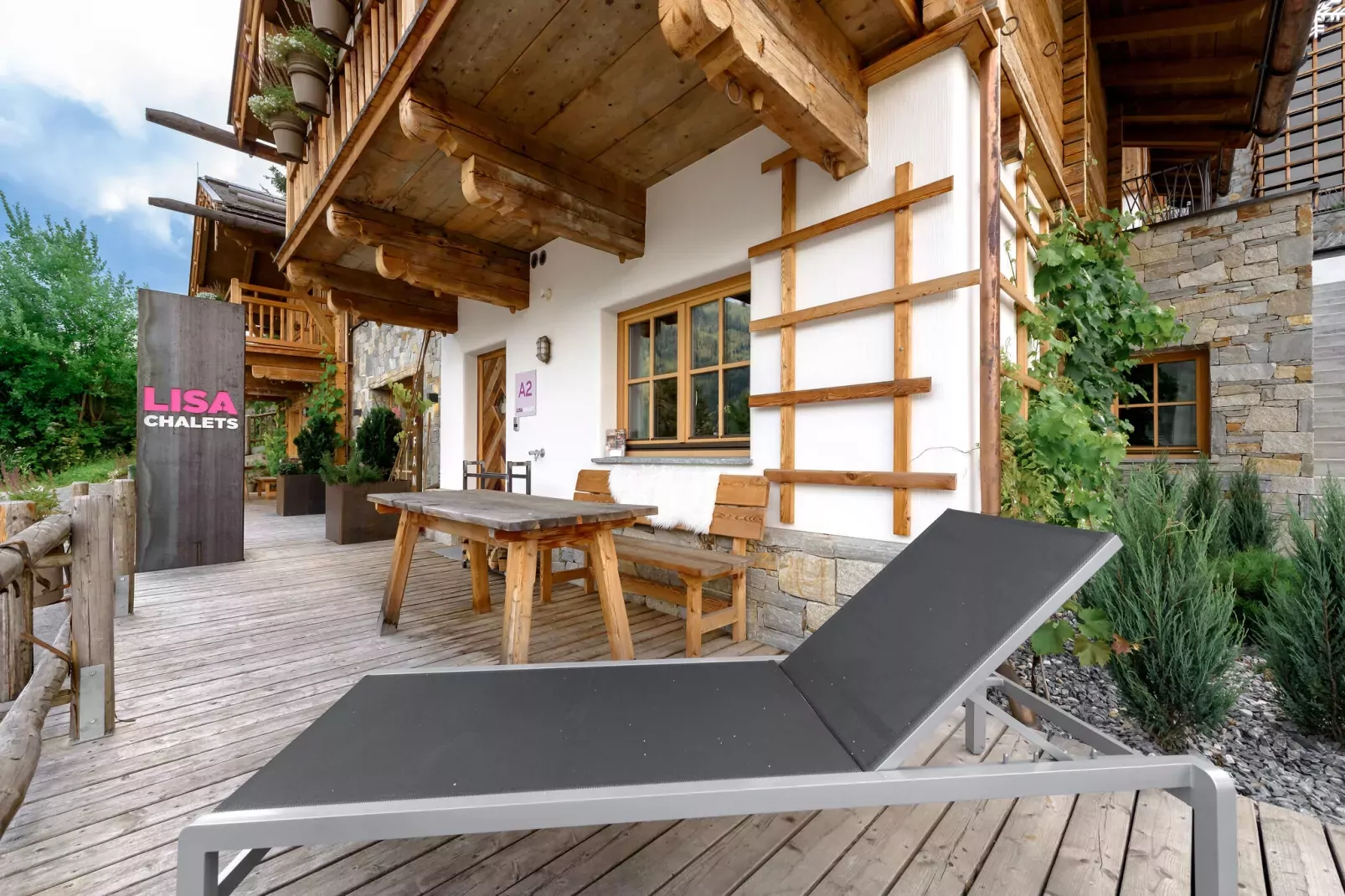 Lisa Chalets 6 Personen-Terrace balcony