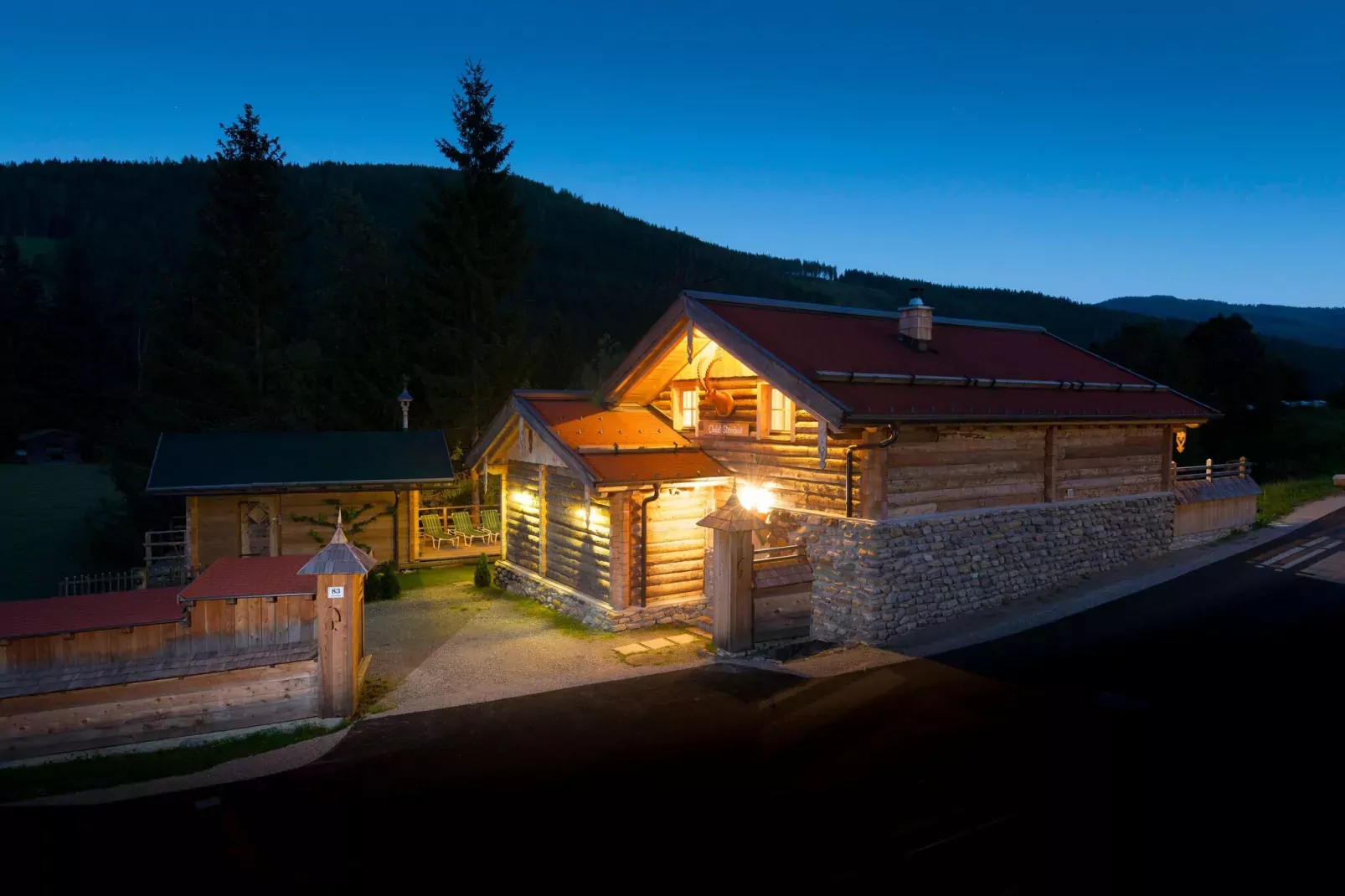 Chalet Steinbock-Exterior summer