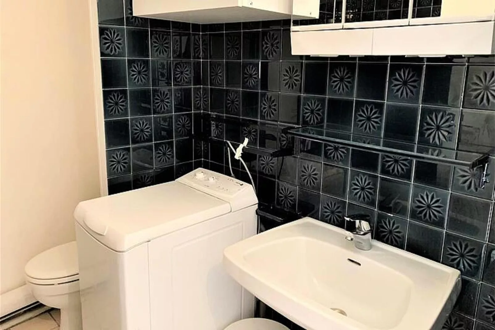 Résidence Courlis-Badezimmer