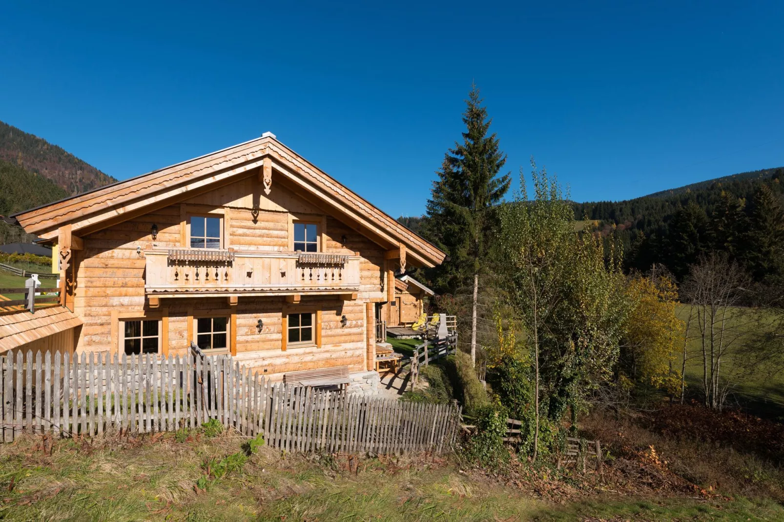 Chalet Steinbock-Terrace balcony