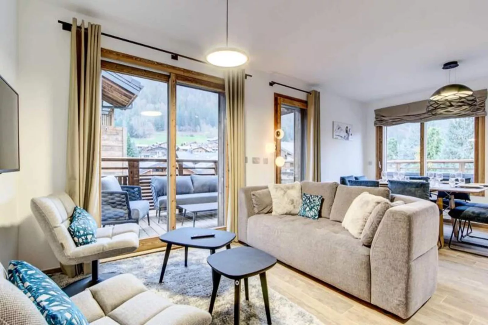 Résidence Echo Du Pleney - Außenbereich Winter