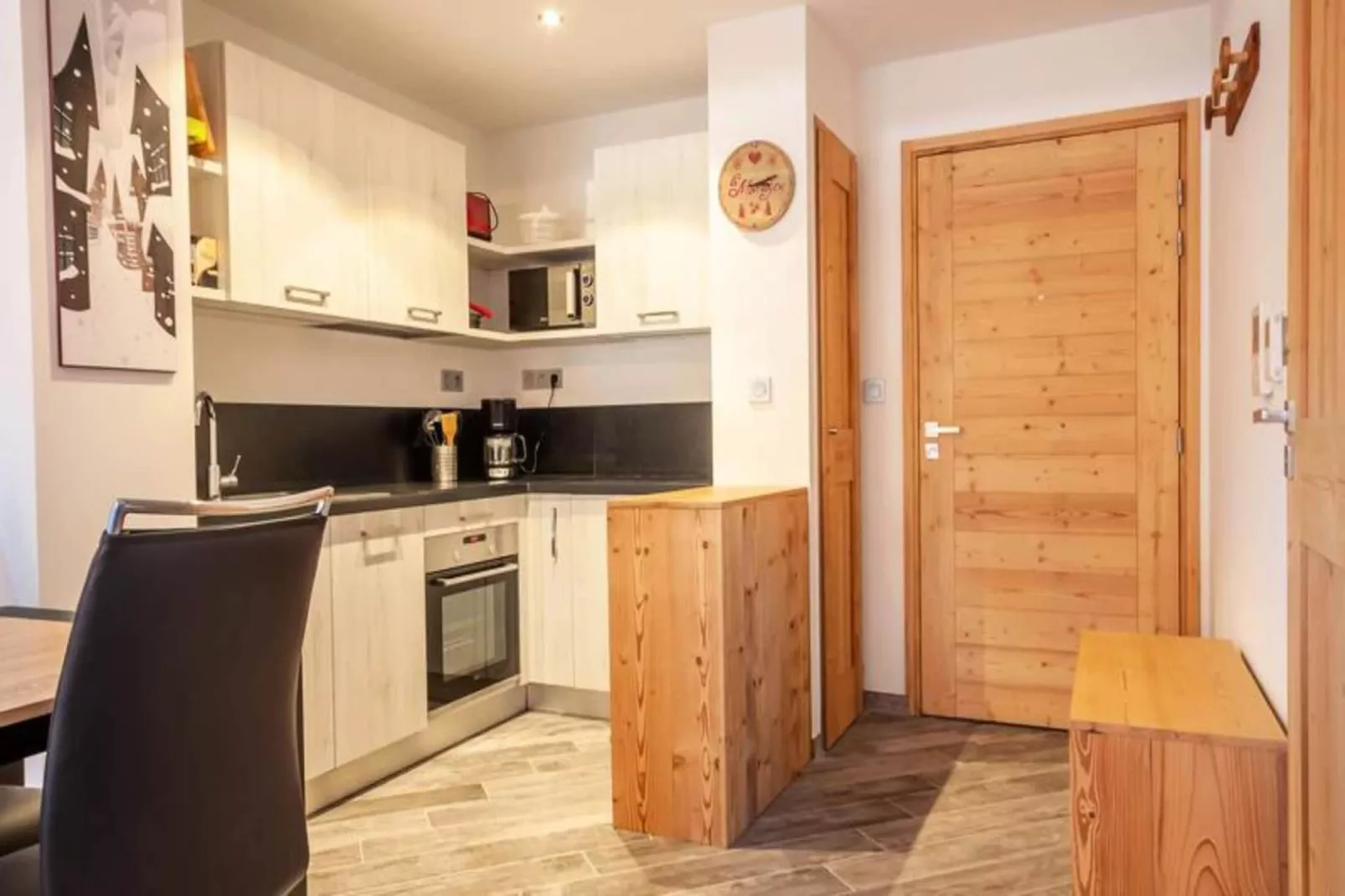 Résidence Les Portes Du Pleney-Kitchen