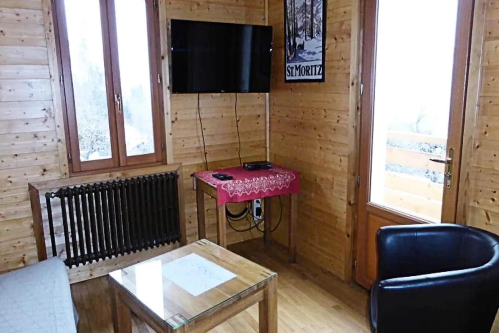 Chalet Pylone-Außenbereich Sommer