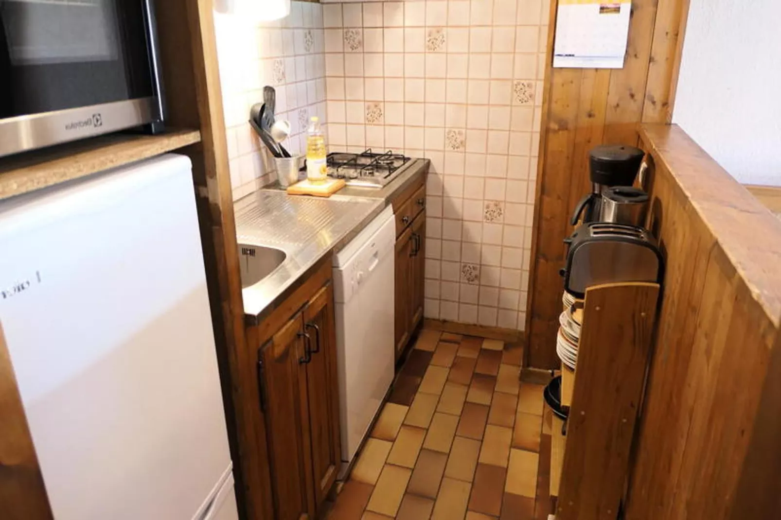 Résidence La Gelinotte-Küche