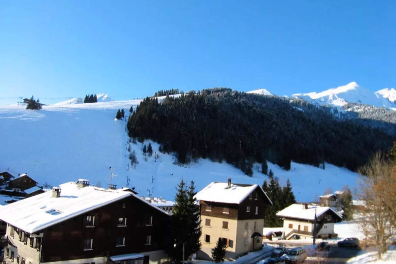 Studio à La Clusaz-Aussicht Sommer