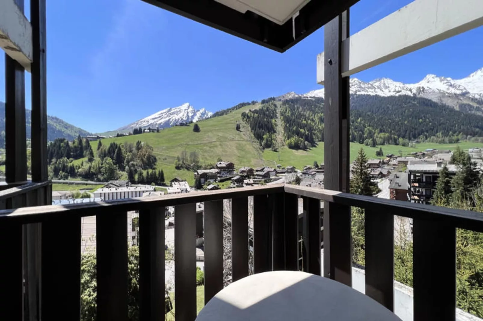 Studio à La Clusaz-Terrasse / balcon