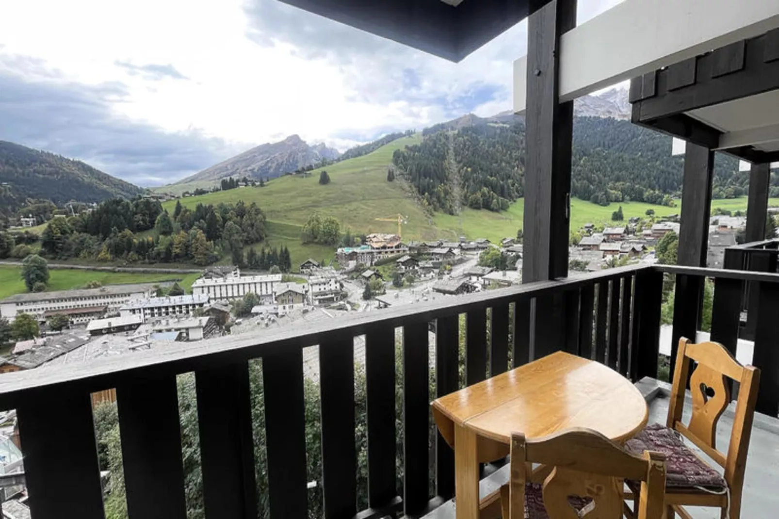 Appartements à La Clusaz-Terrasse / balcon