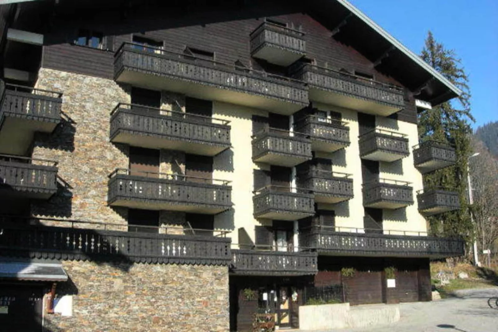 Résidence Le Yeti-Außenbereich Winter