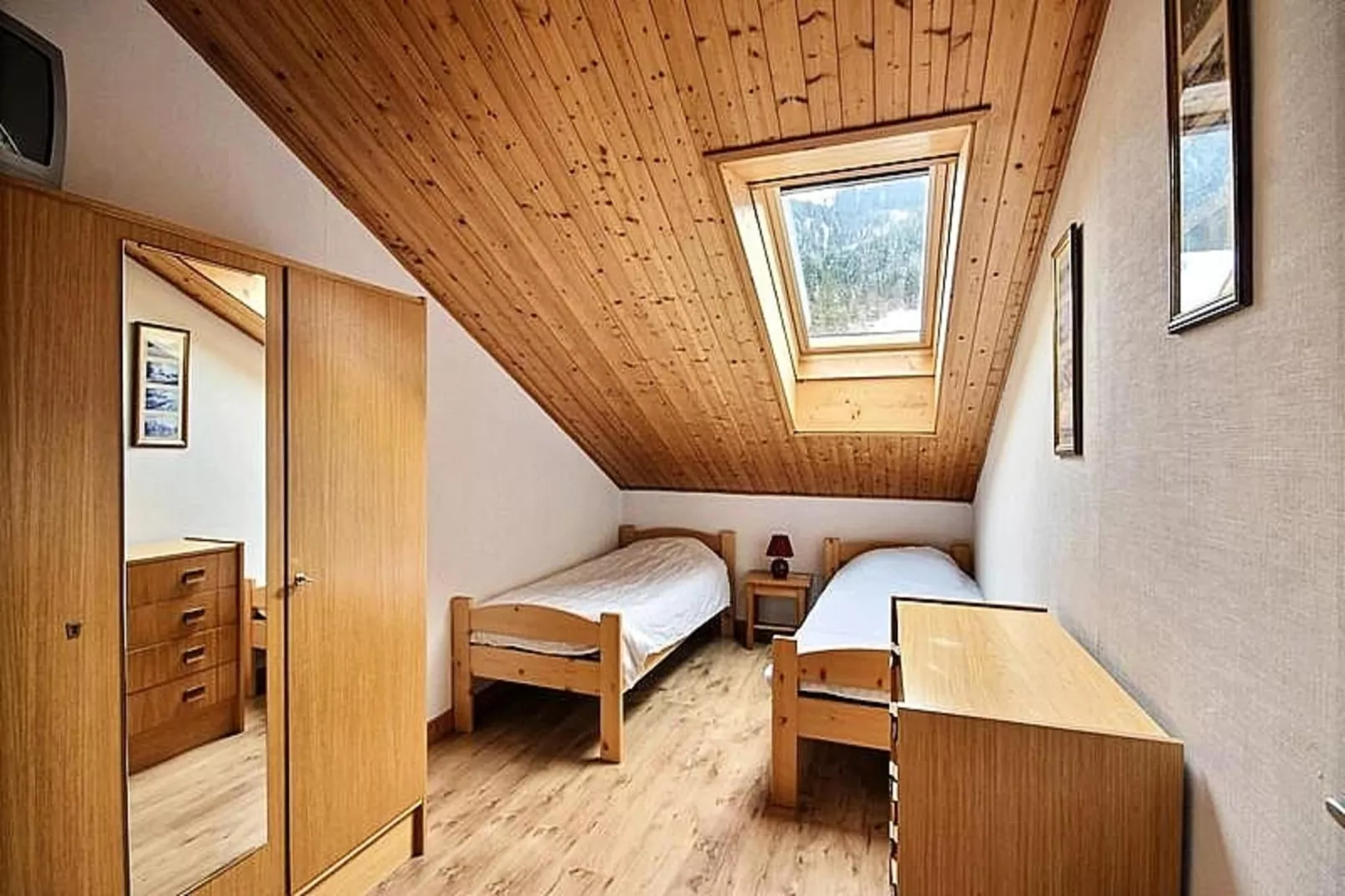 Appartements à Saint Jean d'Aulps-Schlafzimmer