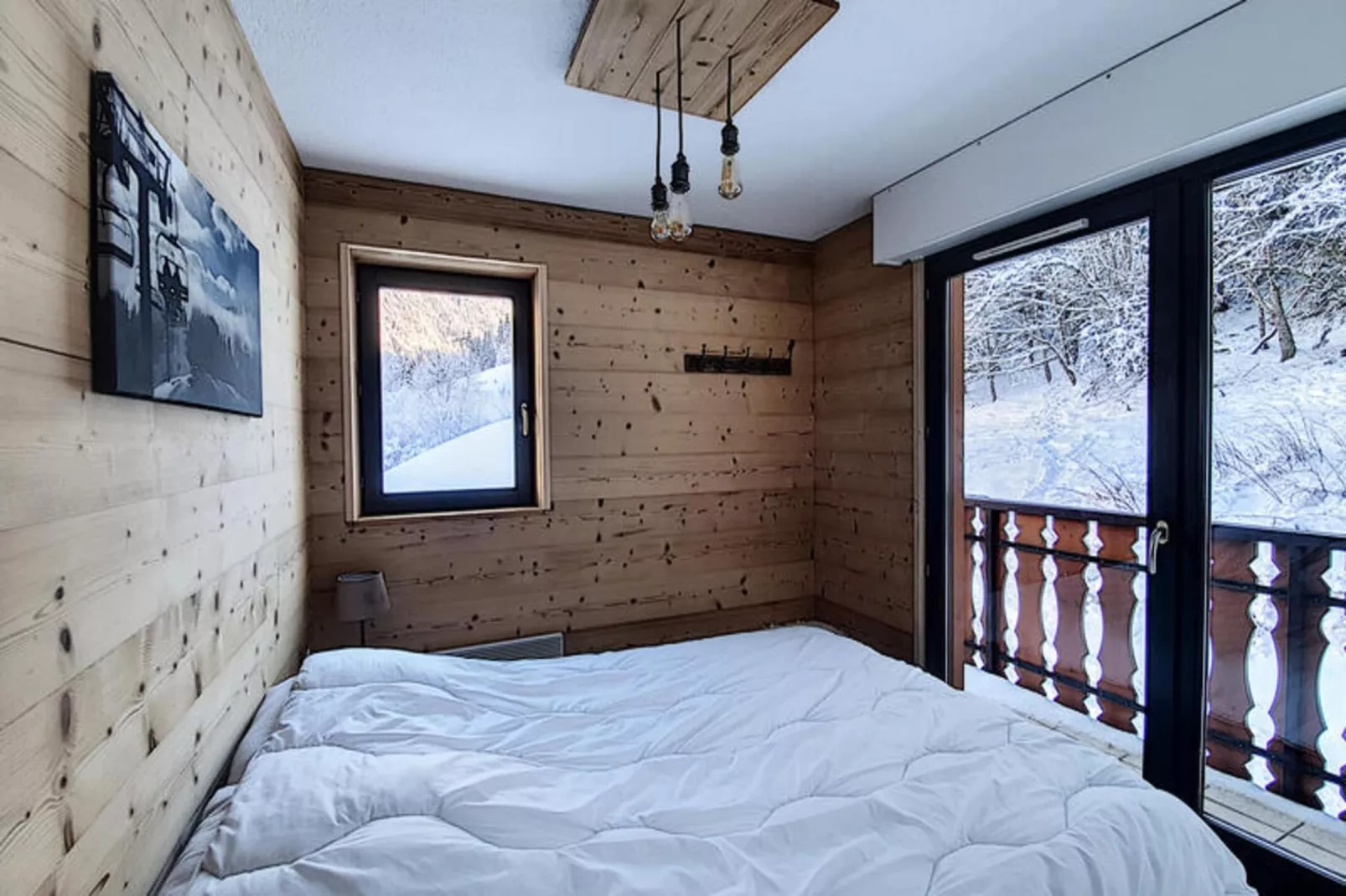 Appartements à Saint Jean d'Aulps-Chambre