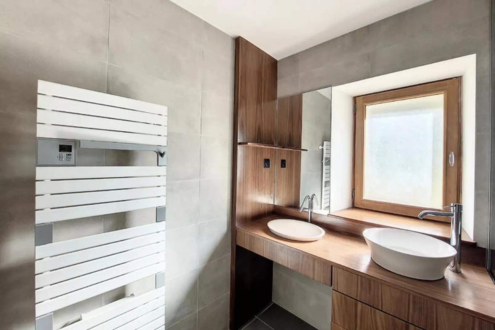 Appartements à Saint Jean d'Aulps-Badezimmer