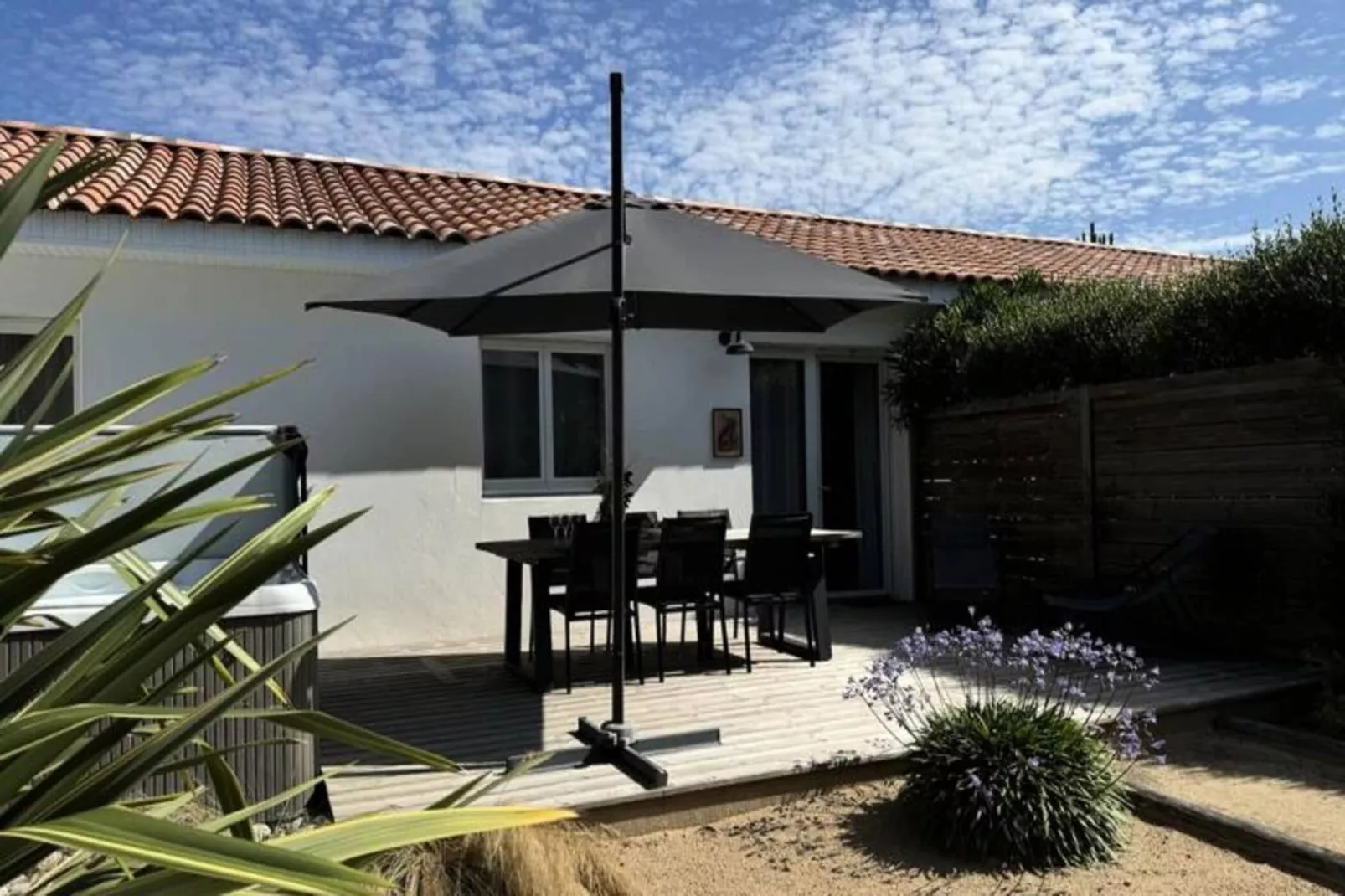 Villa Cor&eacute;e - Domaine Le Sherwood-Extérieur été