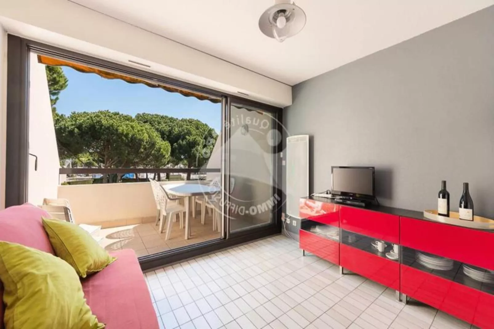 Résidence Les Jardins De La Baronnies-Terrasse/Balkon