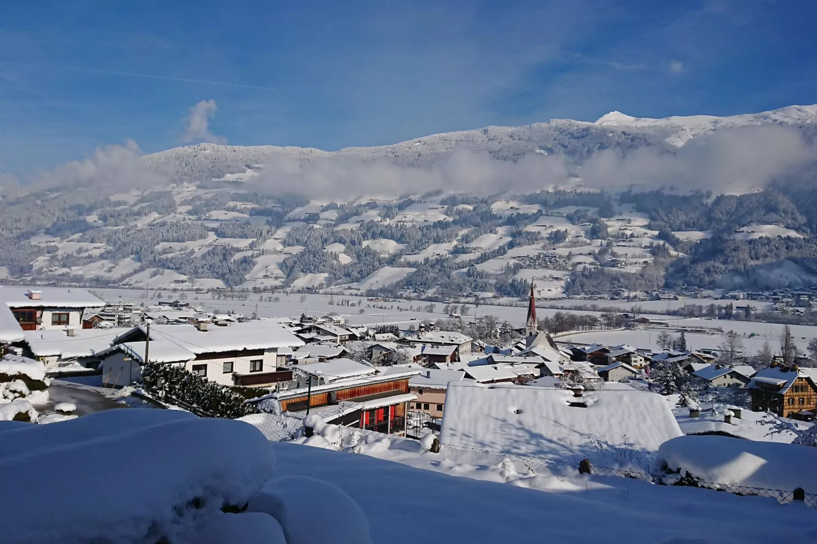 Ferienhaus Marienbergl - 10 Personen-Gebiet Winter 1 km