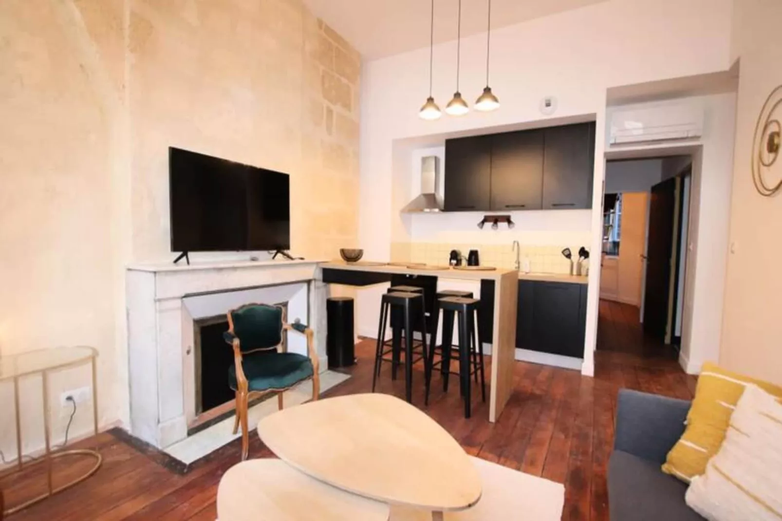 Charmant Et Rayonnant Appartement De 55 M&sup2; Situ&eacute; Dans Le Coeur De Bordeaux-Palier