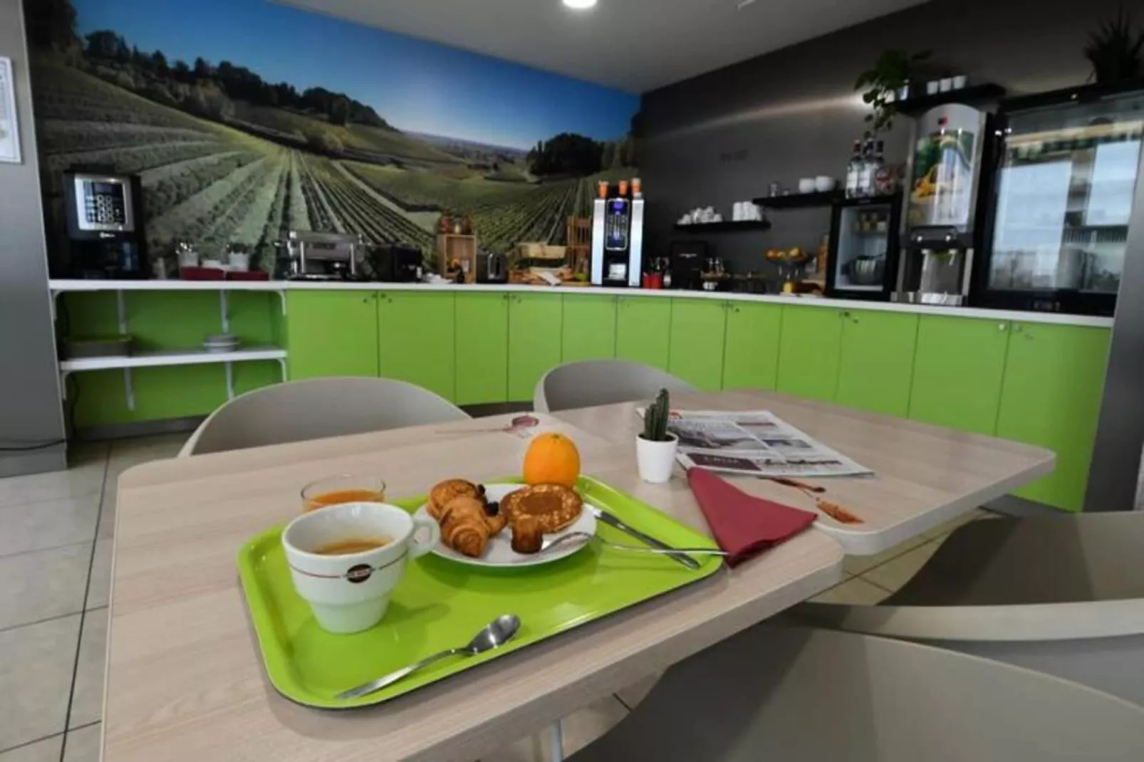 Appart'Hôtel Mer & Golf Bordeaux Bassins à Flot***-Kitchen