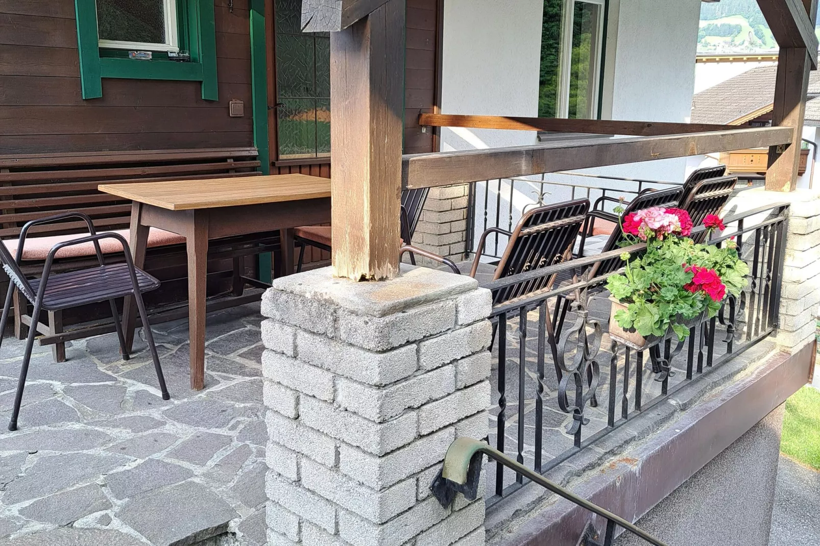 Ferienhaus Hörhager-Außenbereich Sommer