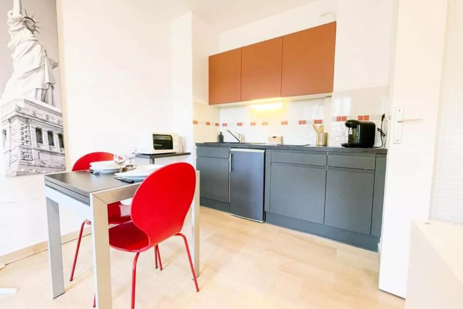 La Pause Grenobloise  - Studio - Balcon-Esszimmer