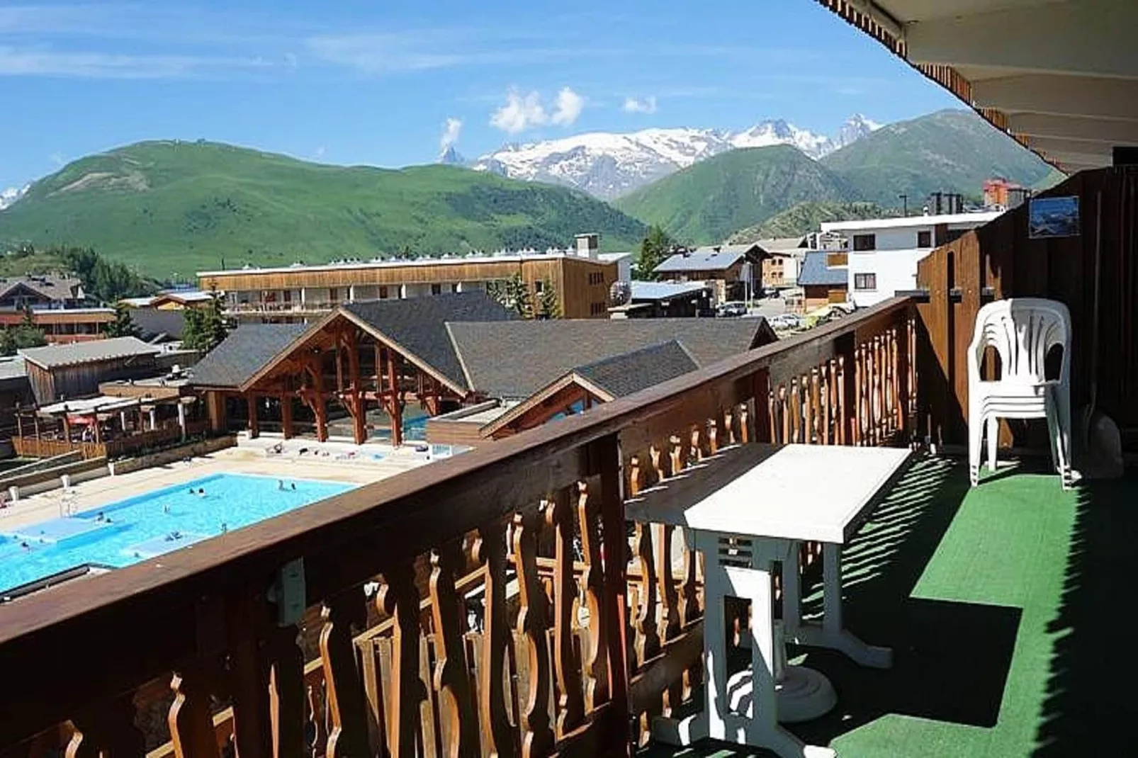 Résidence Menandiere-Terrasse/Balkon