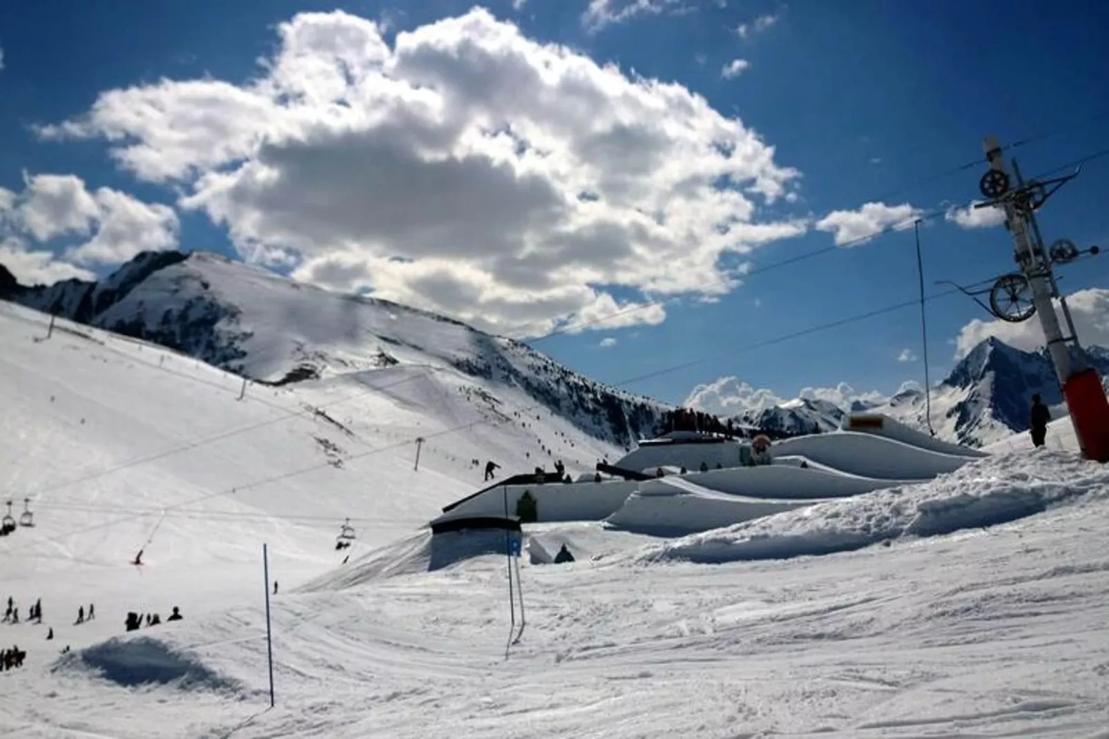 Résidence Ardoune-Zones hiver à 1 km