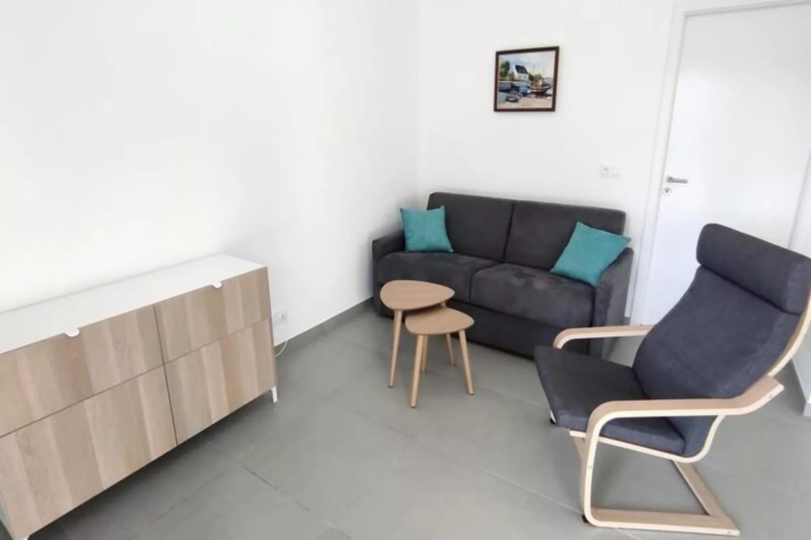 T2 Tout Neuf Entre Lac Et Centre-ville-Living room