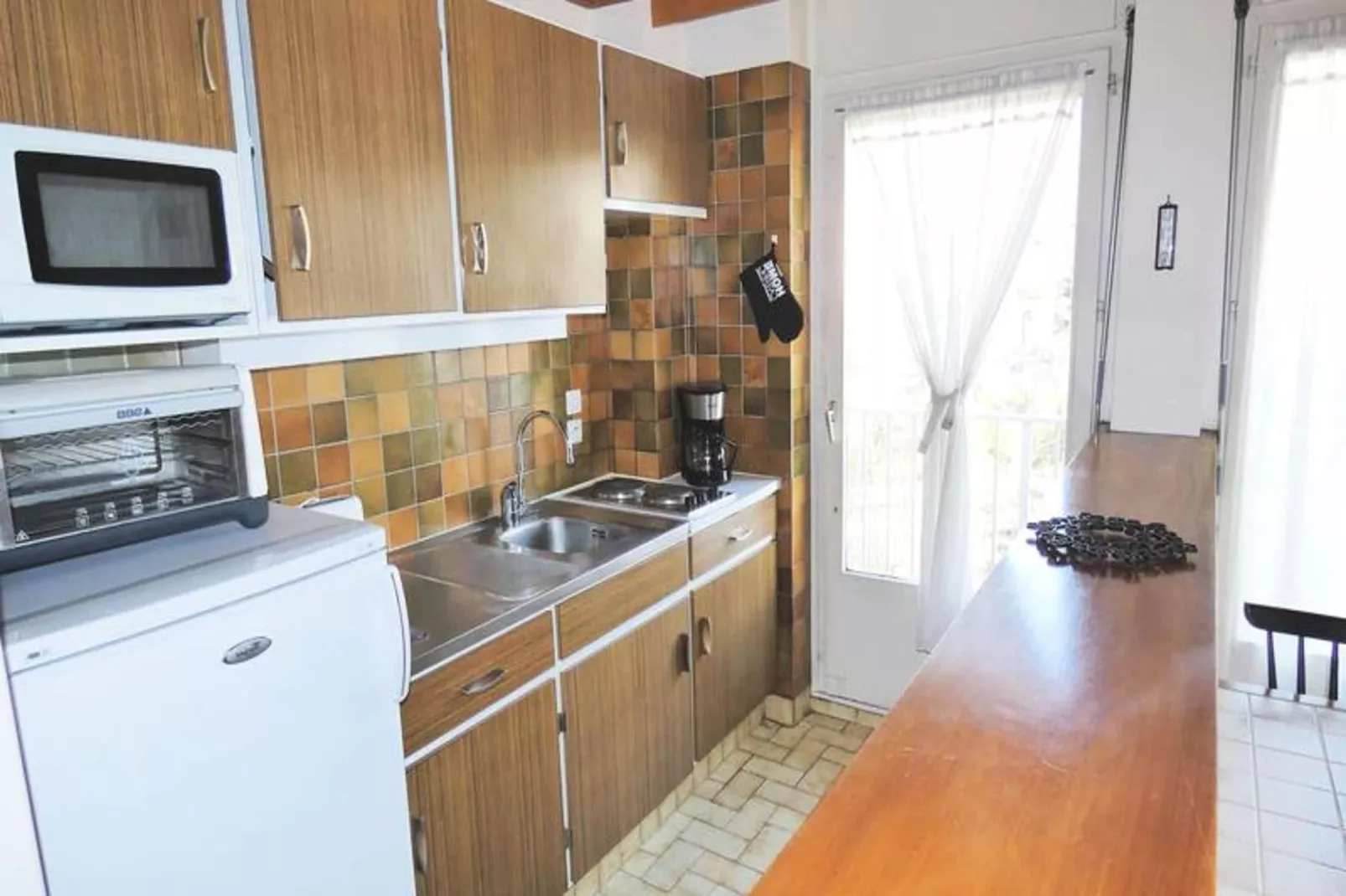 Résidence Montcalm B-Küche