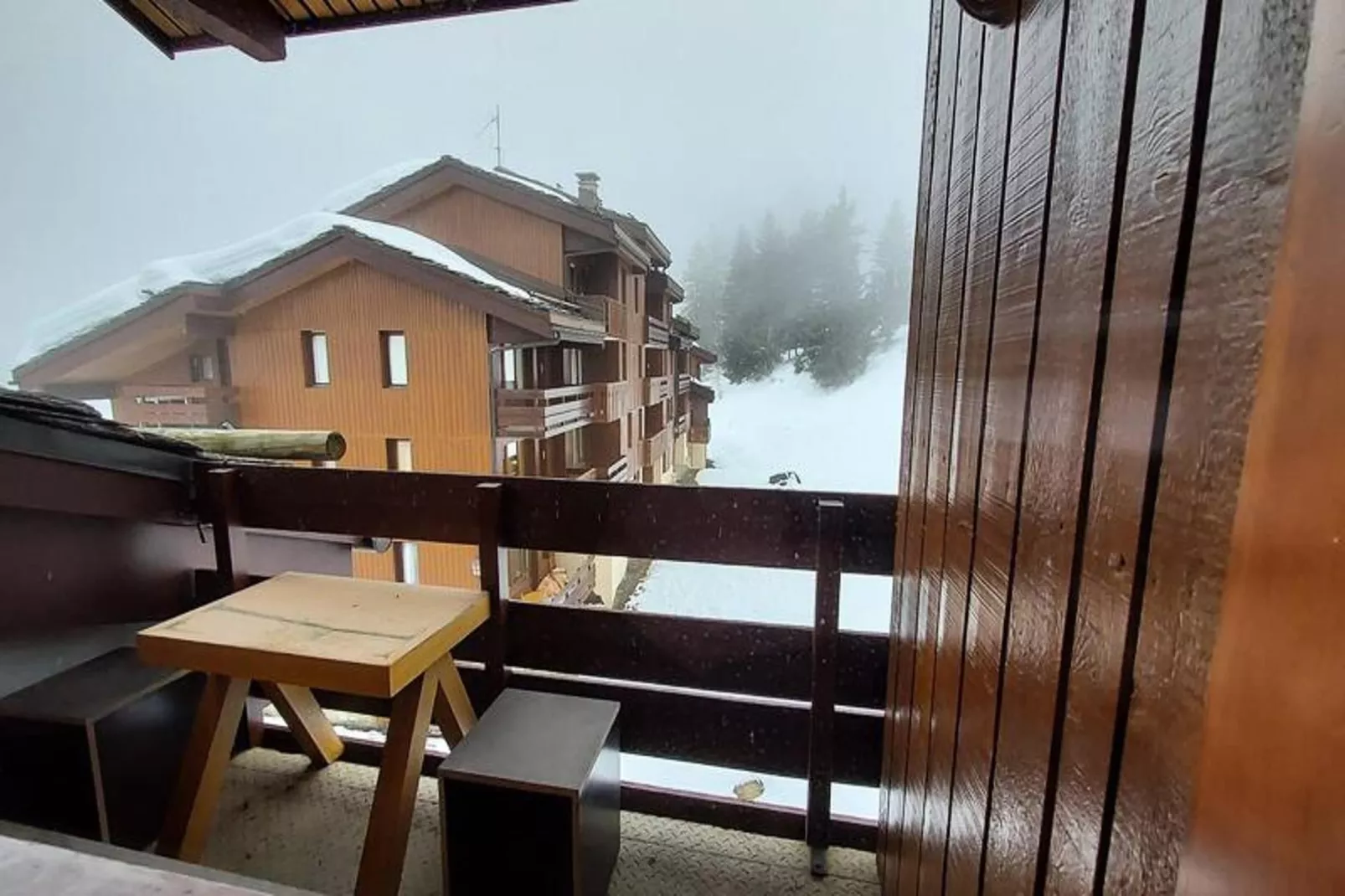 Résidence Lauziere Dessous G-Terrasse/Balkon