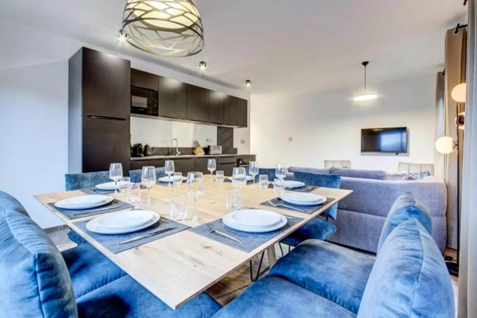 Résidence Echo Du Pleney - Außenbereich Winter